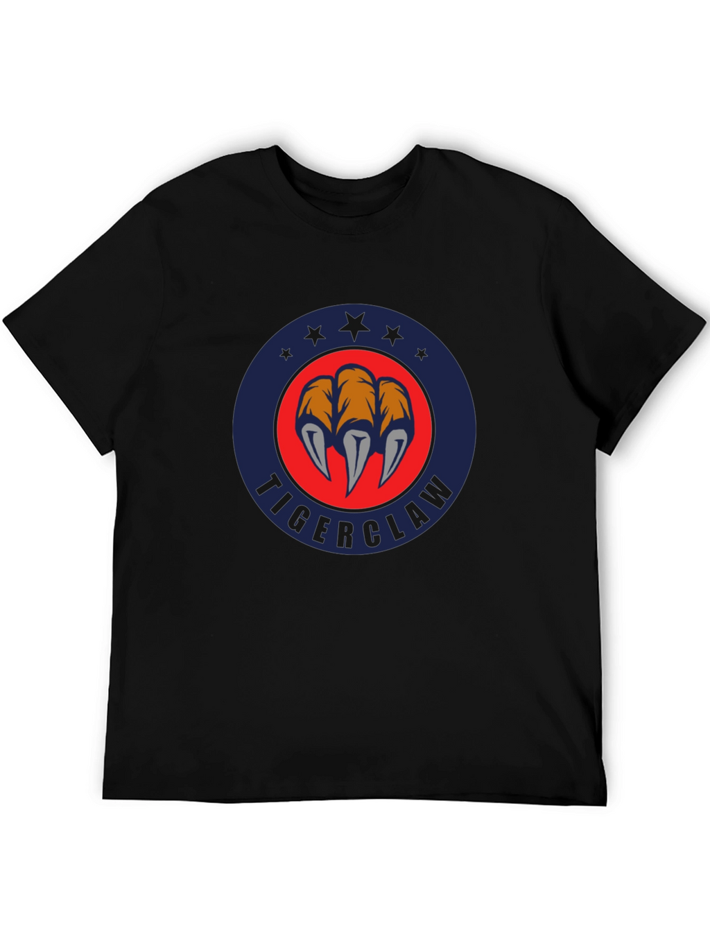 Tigerclaw Emblem Black T-Shirt