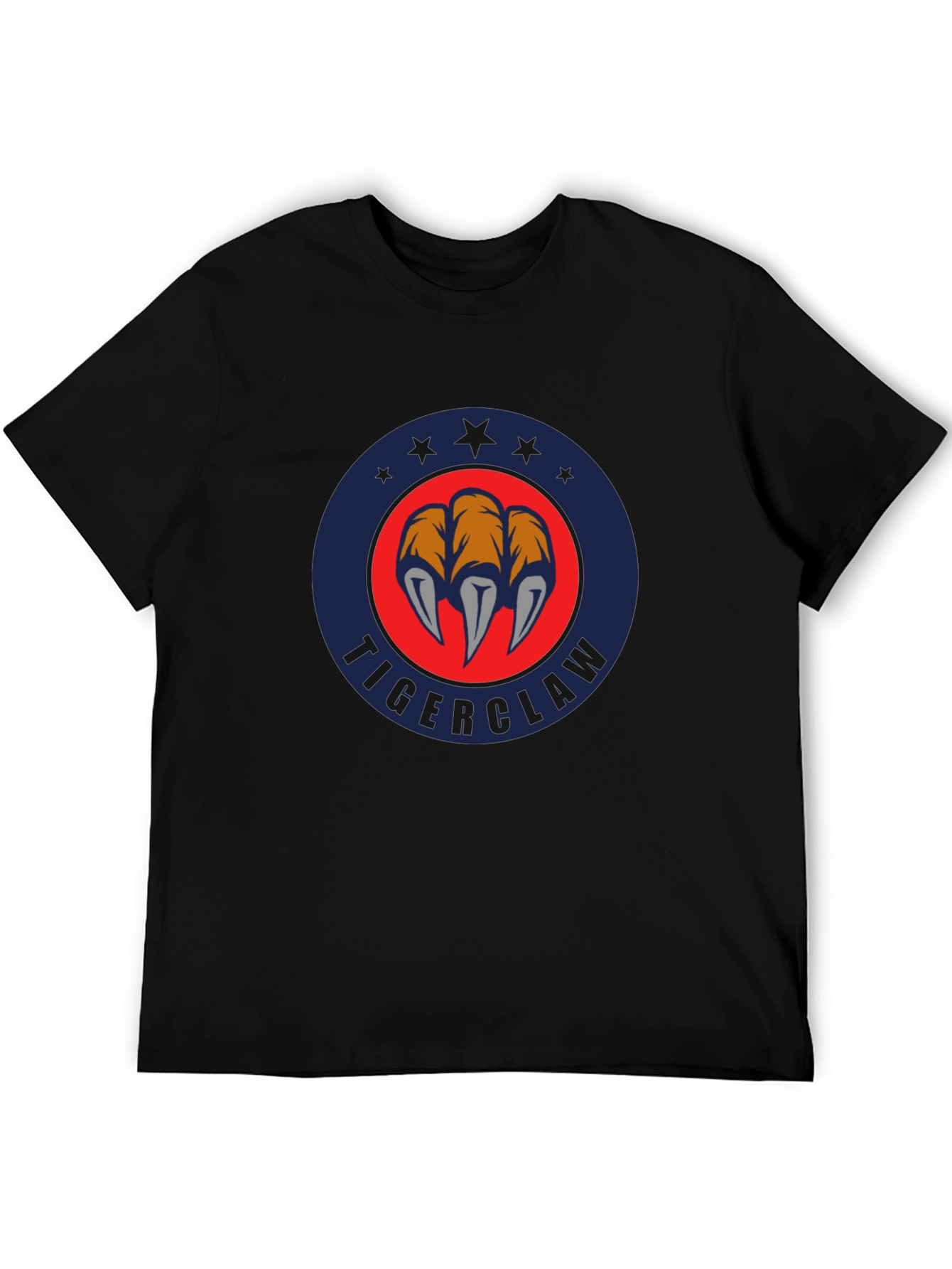 Tigerclaw Emblem Black T-Shirt