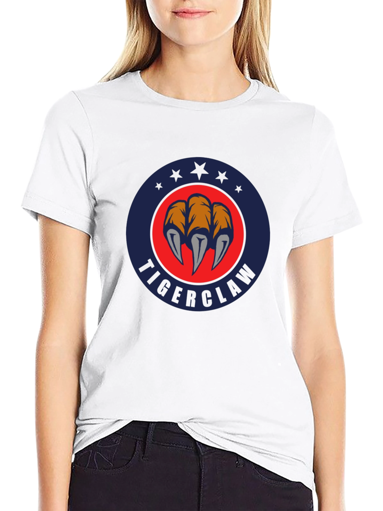 Tigerclaw Emblem Black T-Shirt
