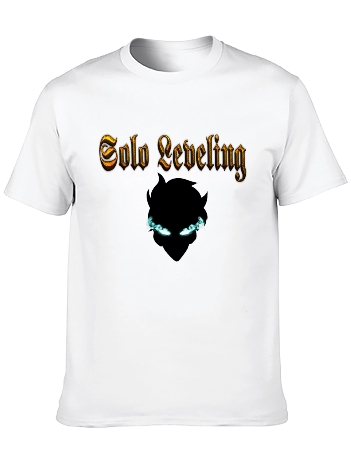 Solo Leveling Black T-Shirt - Anime Graphic Tee