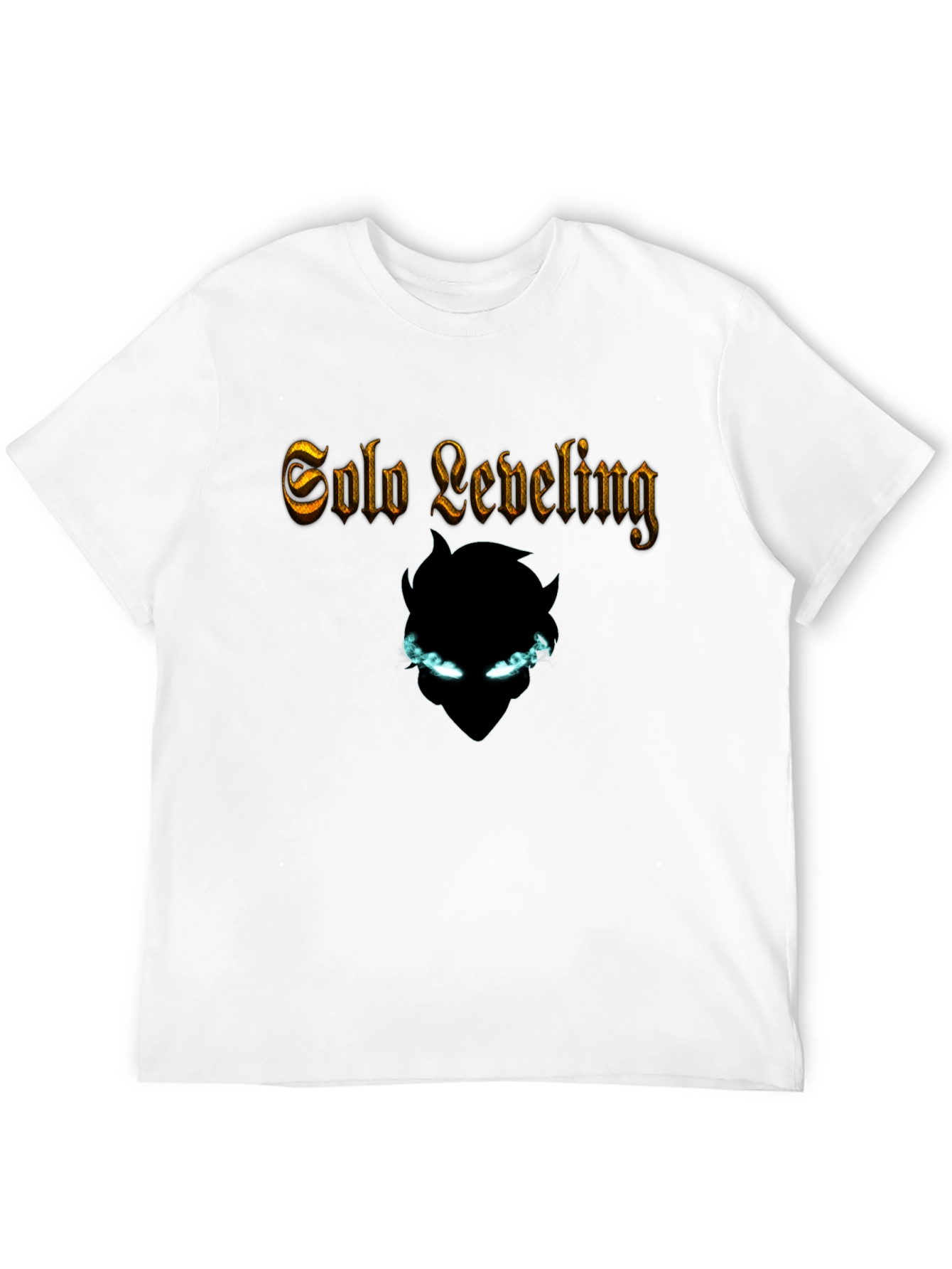 Solo Leveling Black T-Shirt - Anime Graphic Tee