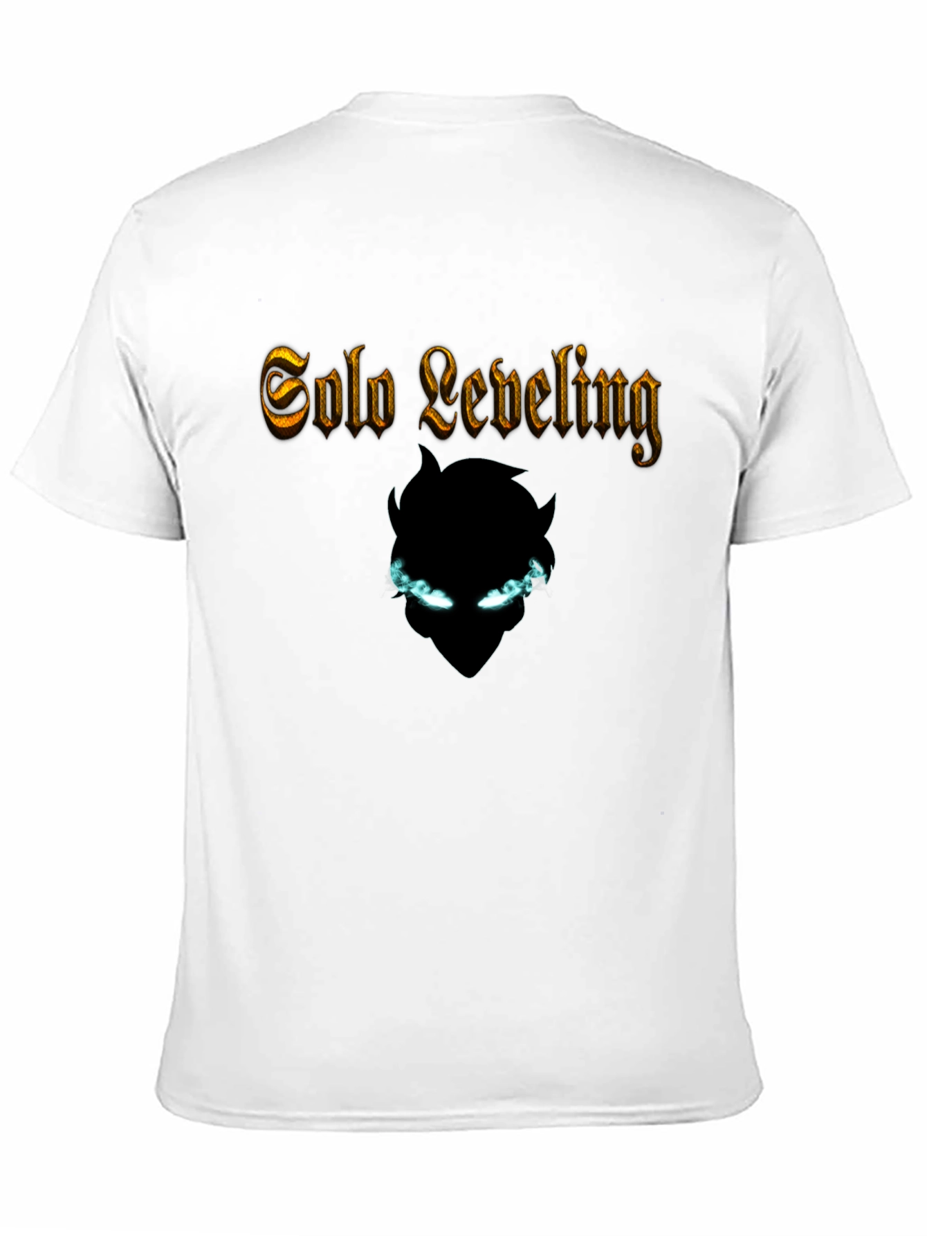 Solo Leveling Black T-Shirt - Anime Graphic Tee