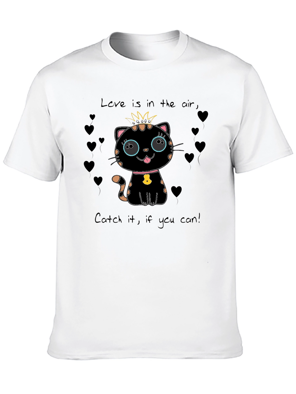 Cute Cat Love T-Shirt