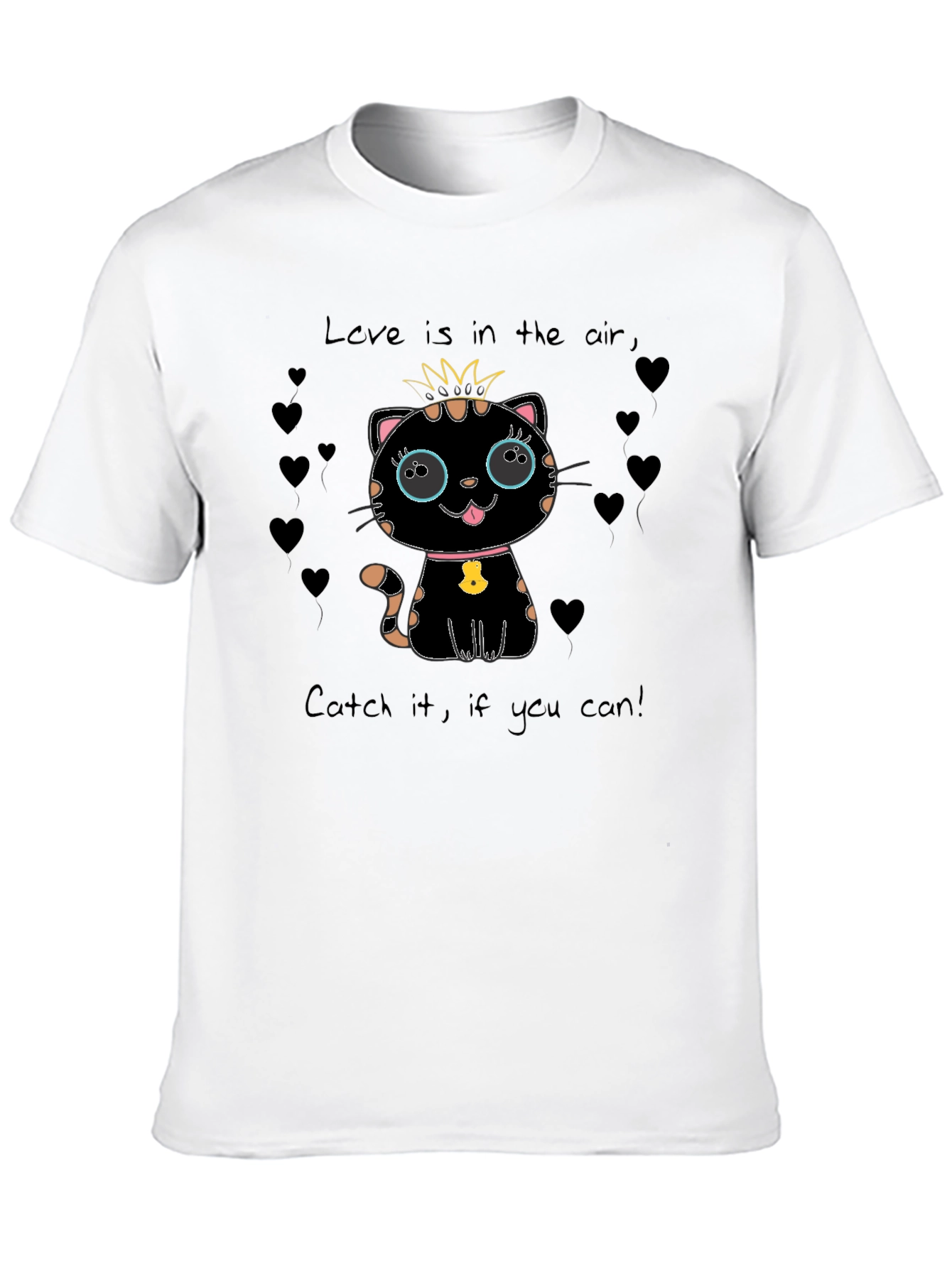 Cute Cat Love T-Shirt