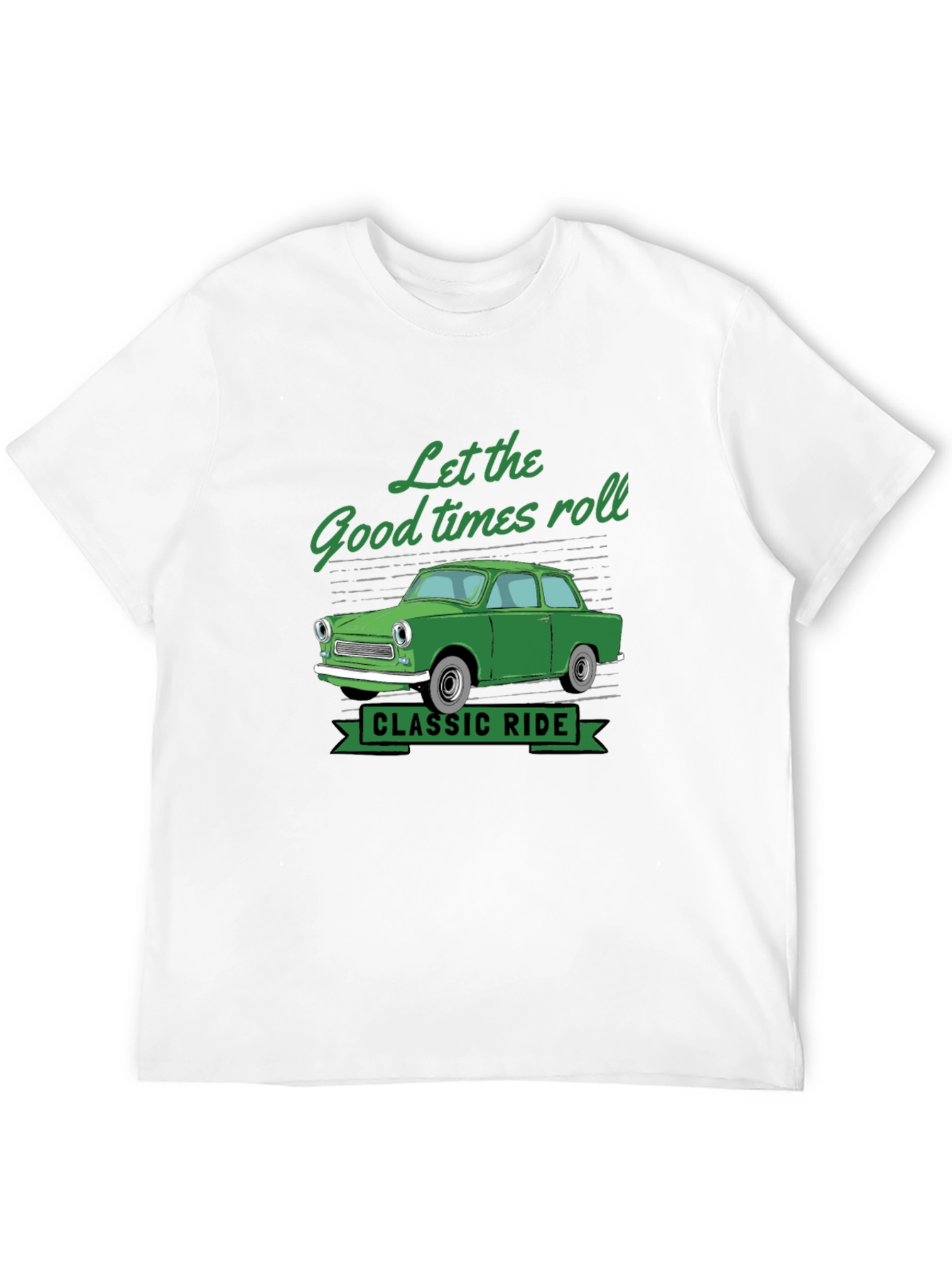 Classic Ride Graphic Tee - Let the Good Times Roll!