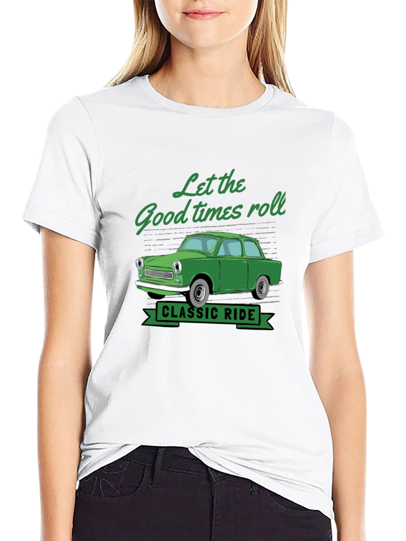 Classic Ride Graphic Tee - Let the Good Times Roll!