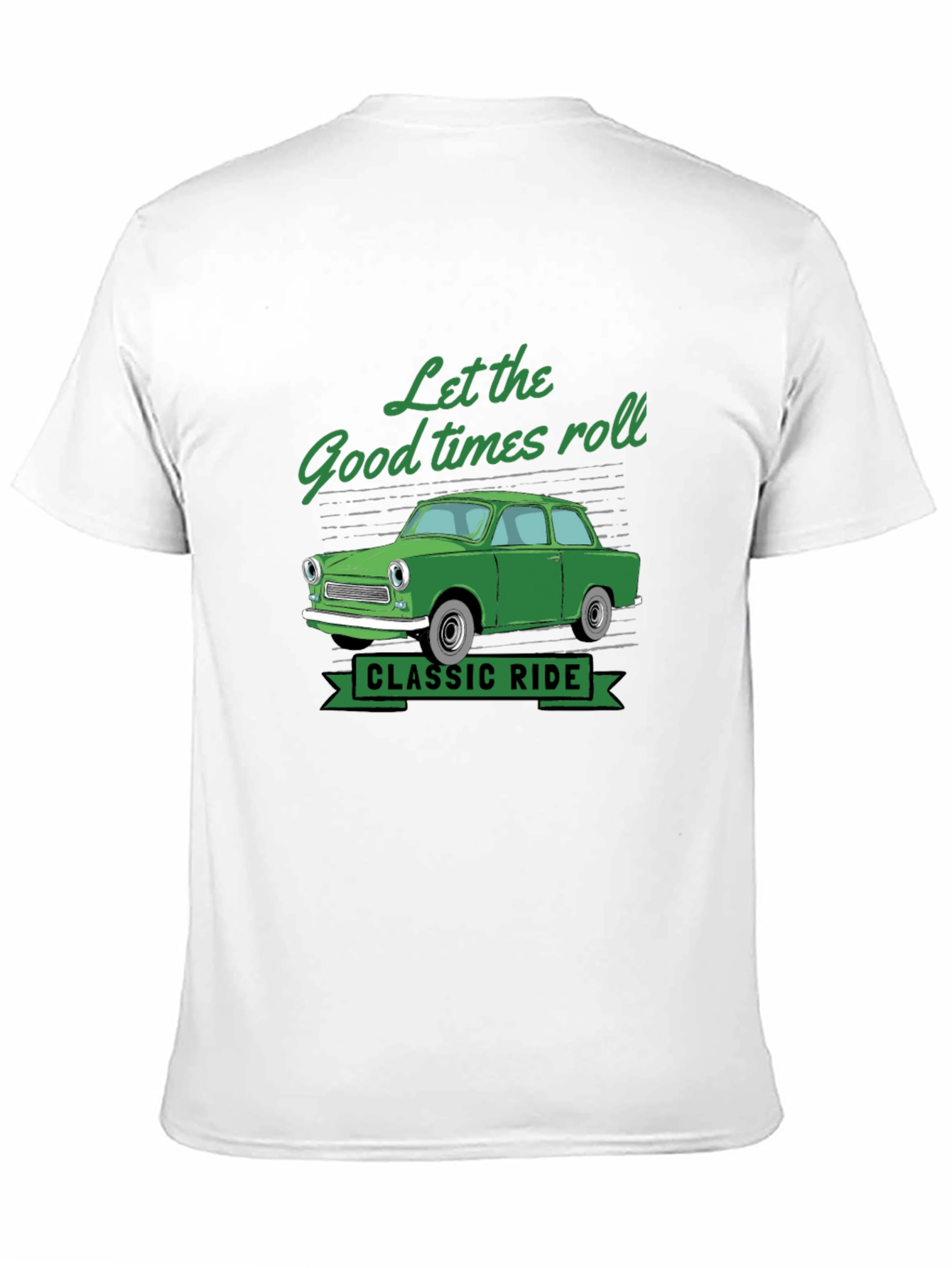 Classic Ride Graphic Tee - Let the Good Times Roll!