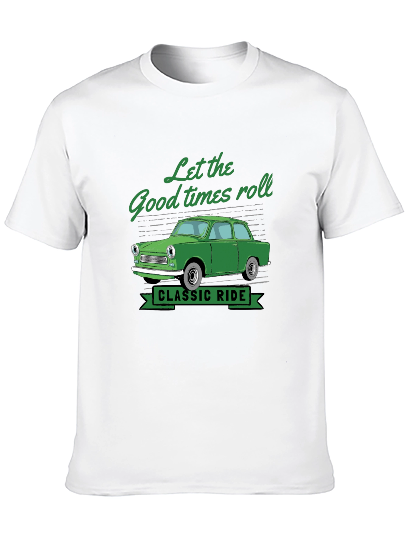 Classic Ride Graphic Tee - Let the Good Times Roll!