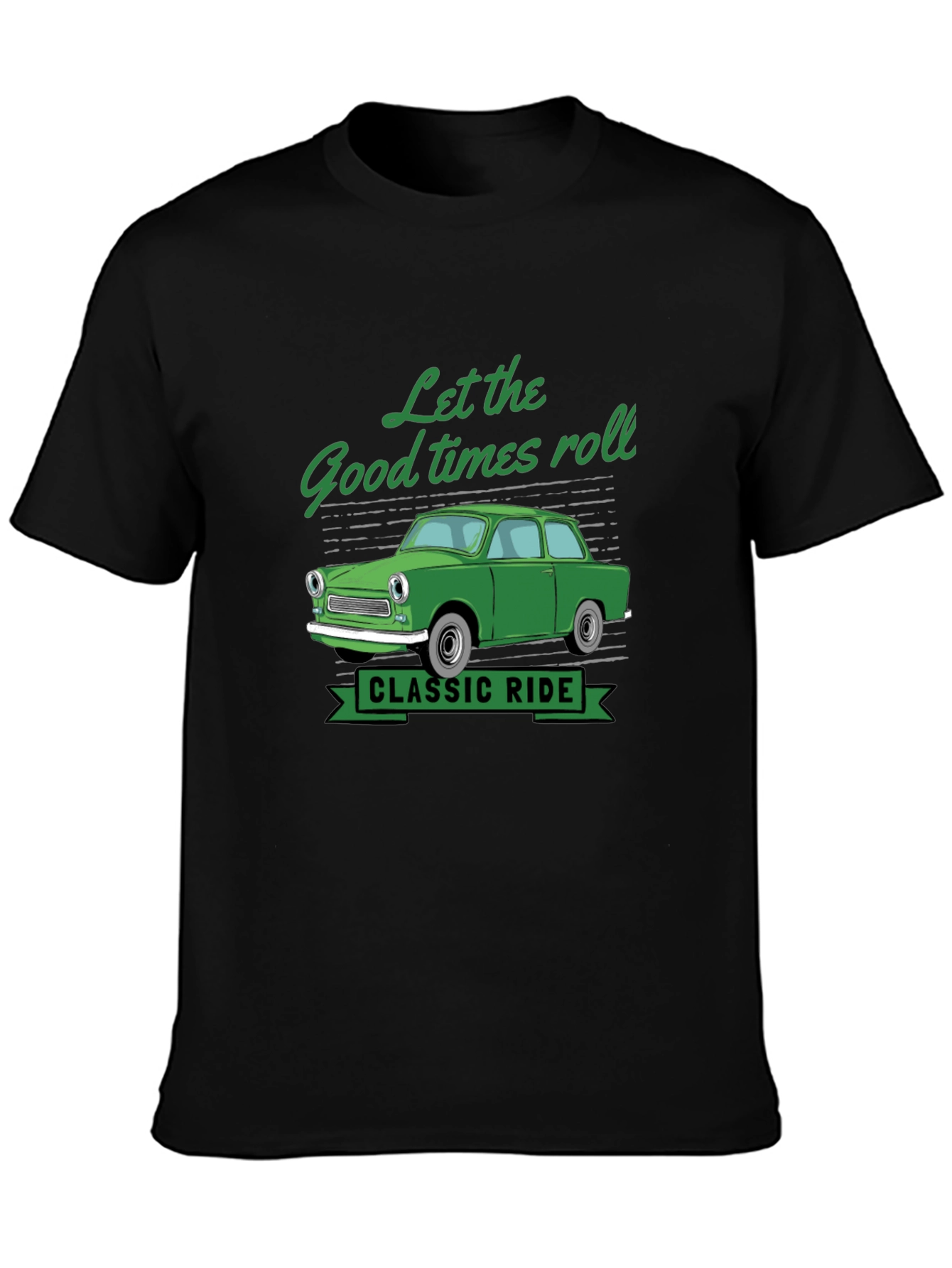 Classic Ride Graphic Tee - Let the Good Times Roll!