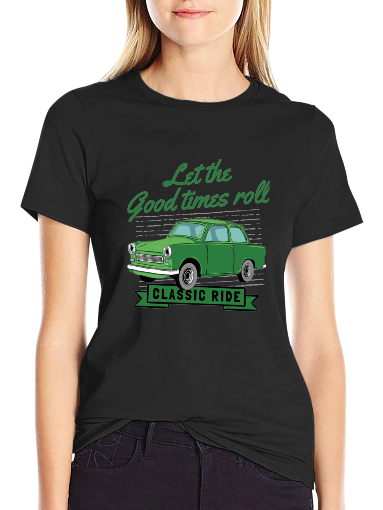 Classic Ride Graphic Tee - Let the Good Times Roll!