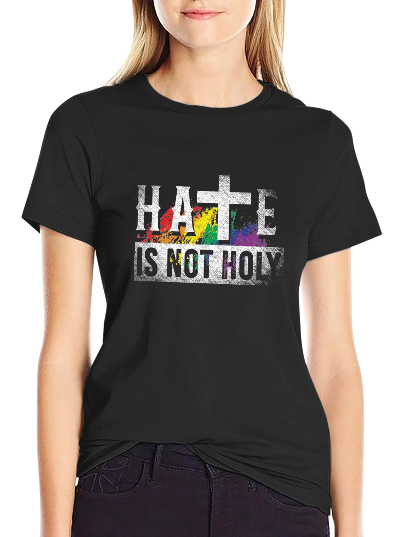 Hate Is Not Holy T-Shirt Religious Pride