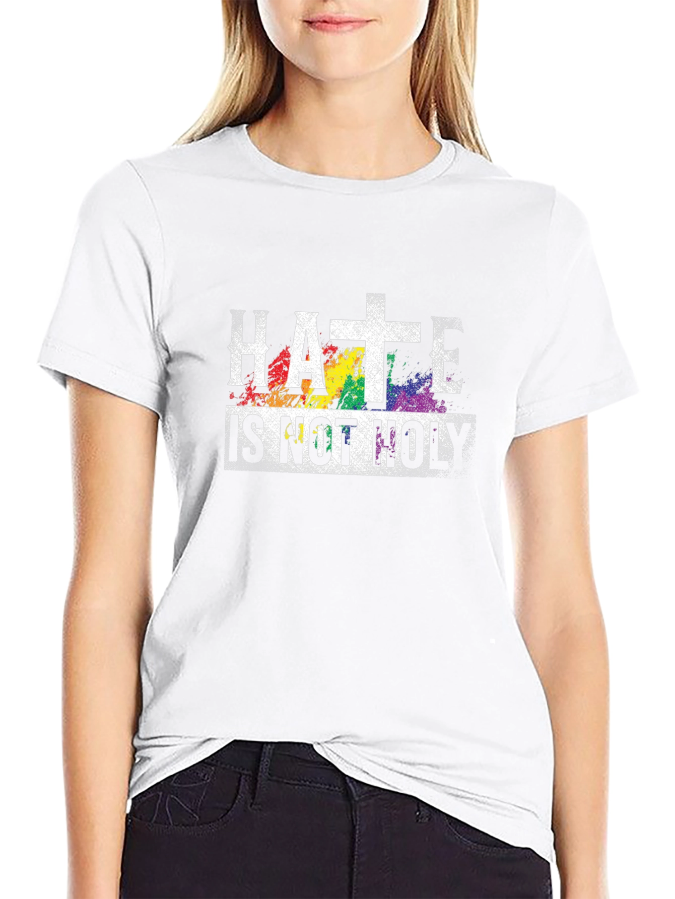 Hate Is Not Holy T-Shirt Religious Pride