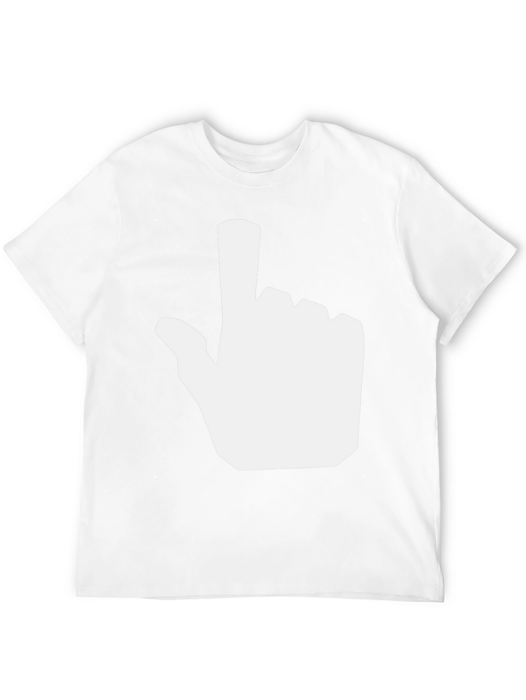 Novelty Pointer Hand Graphic Tee - Black