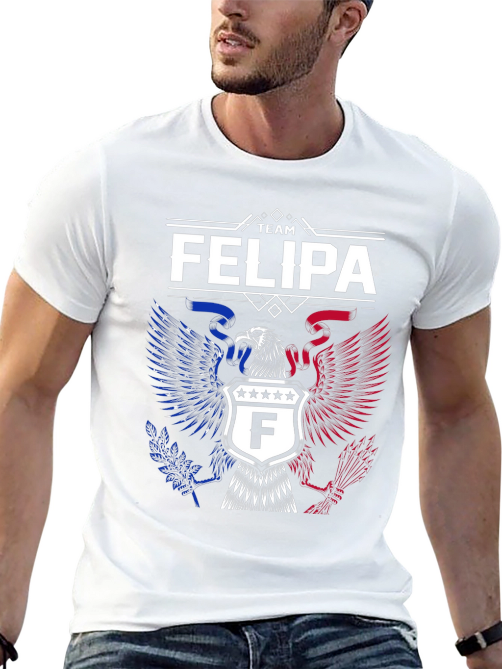 Team Felipa Eagle Crest Graphic Tee