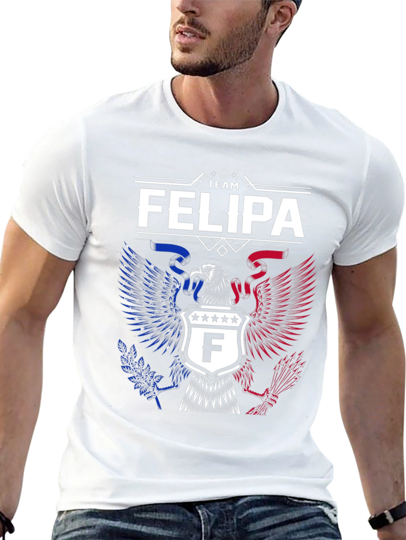 Team Felipa Eagle Crest Graphic Tee