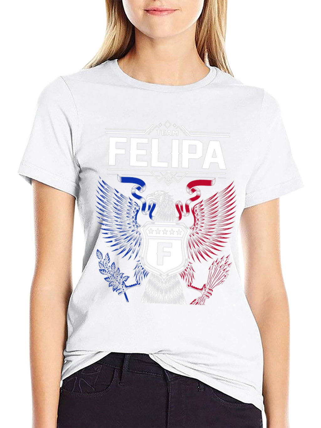 Team Felipa Eagle Crest Graphic Tee