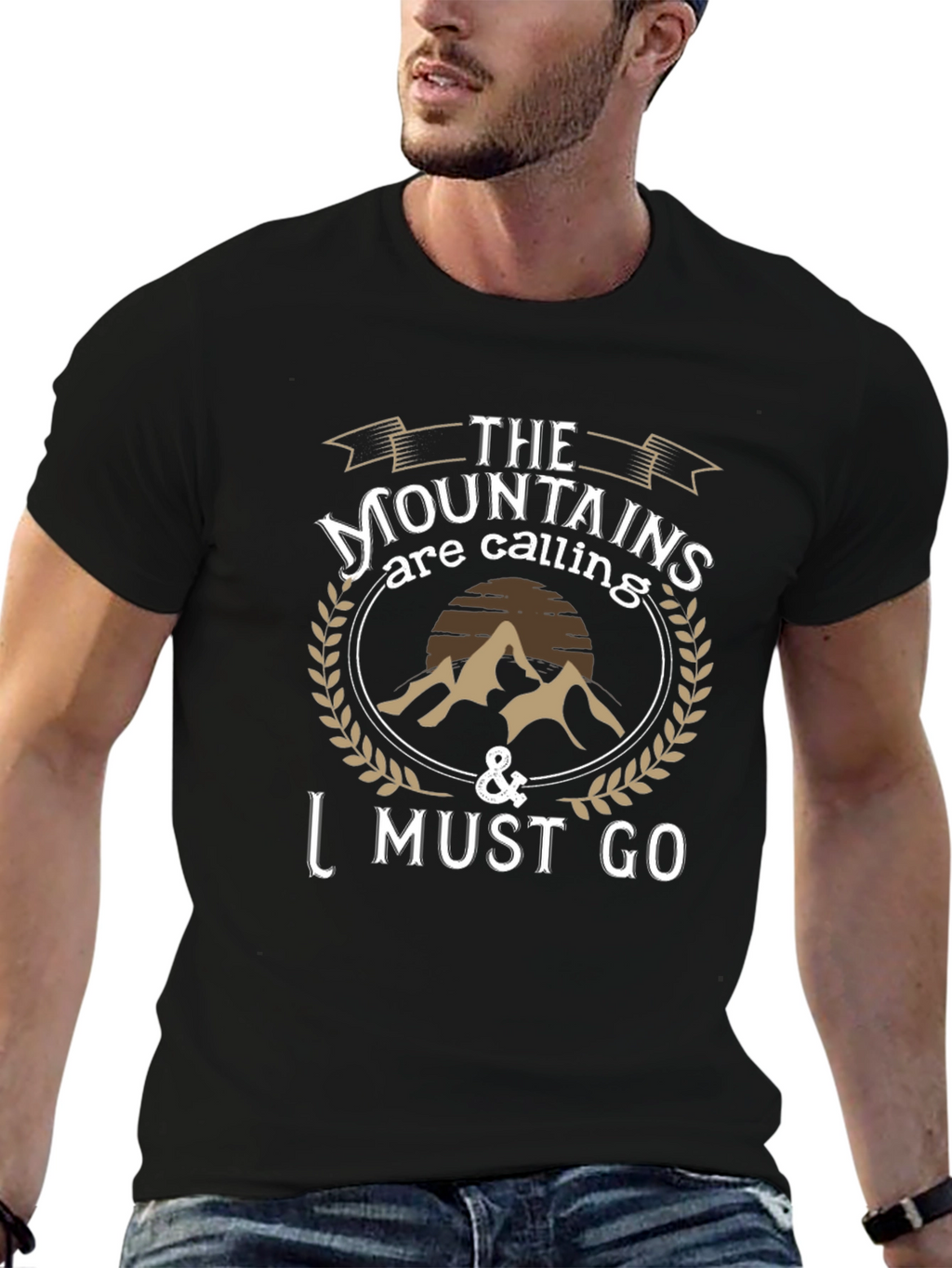 The Mountains are Calling T-Shirt - Adventure Awaits!