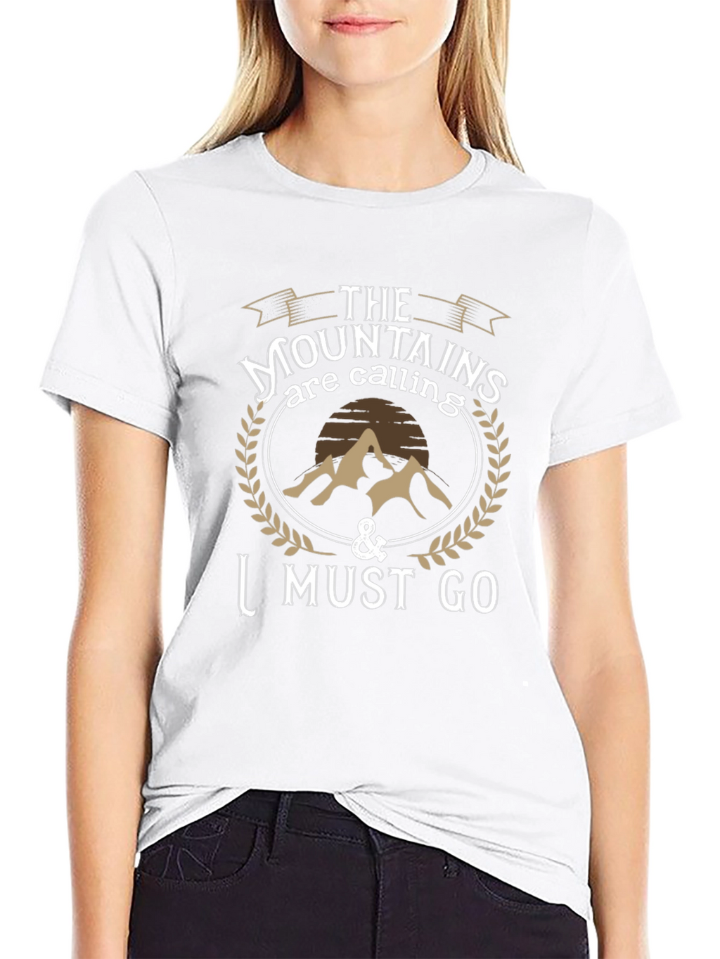 The Mountains are Calling T-Shirt - Adventure Awaits!