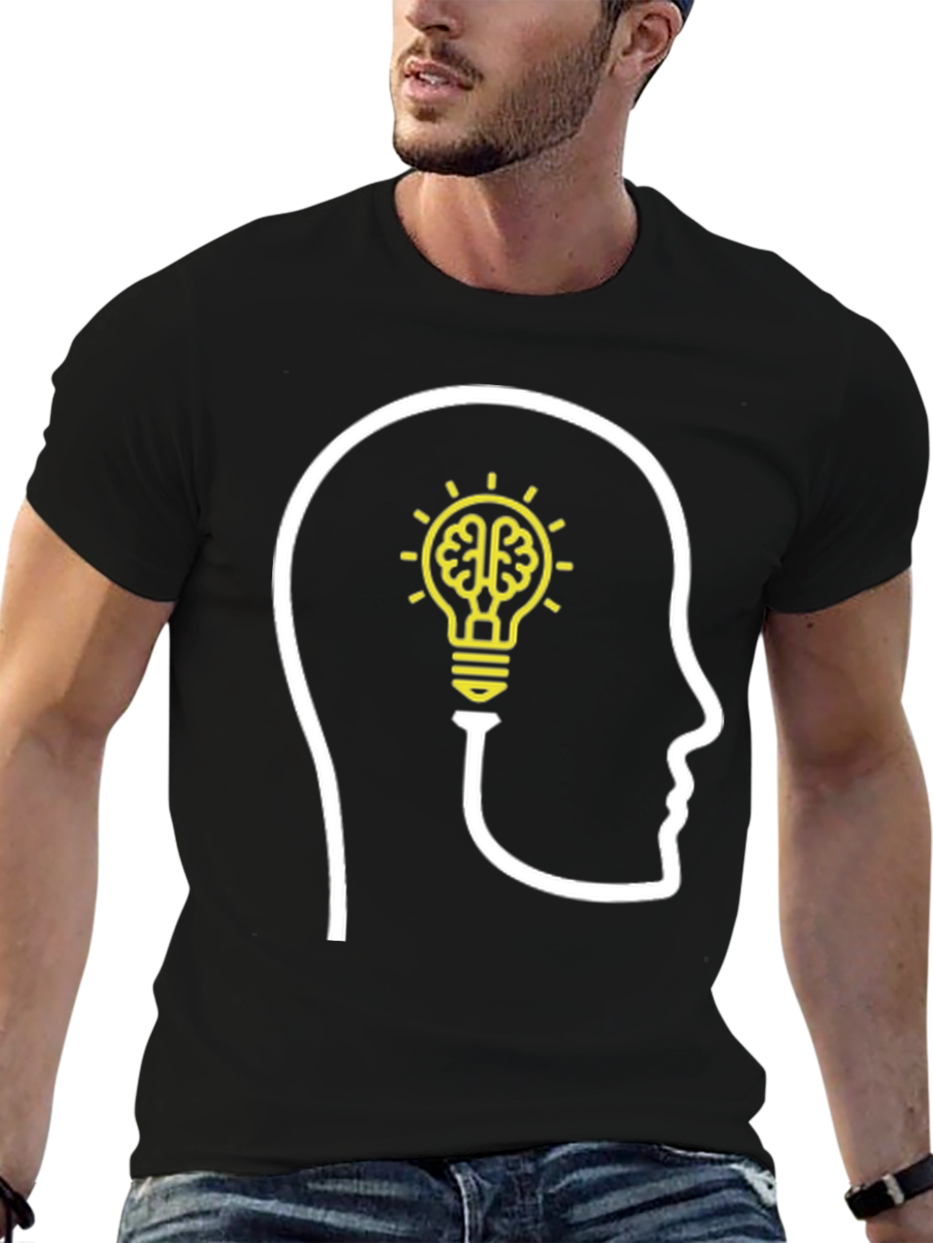 Brainy Idea T-Shirt - Intellectual Mind Tee