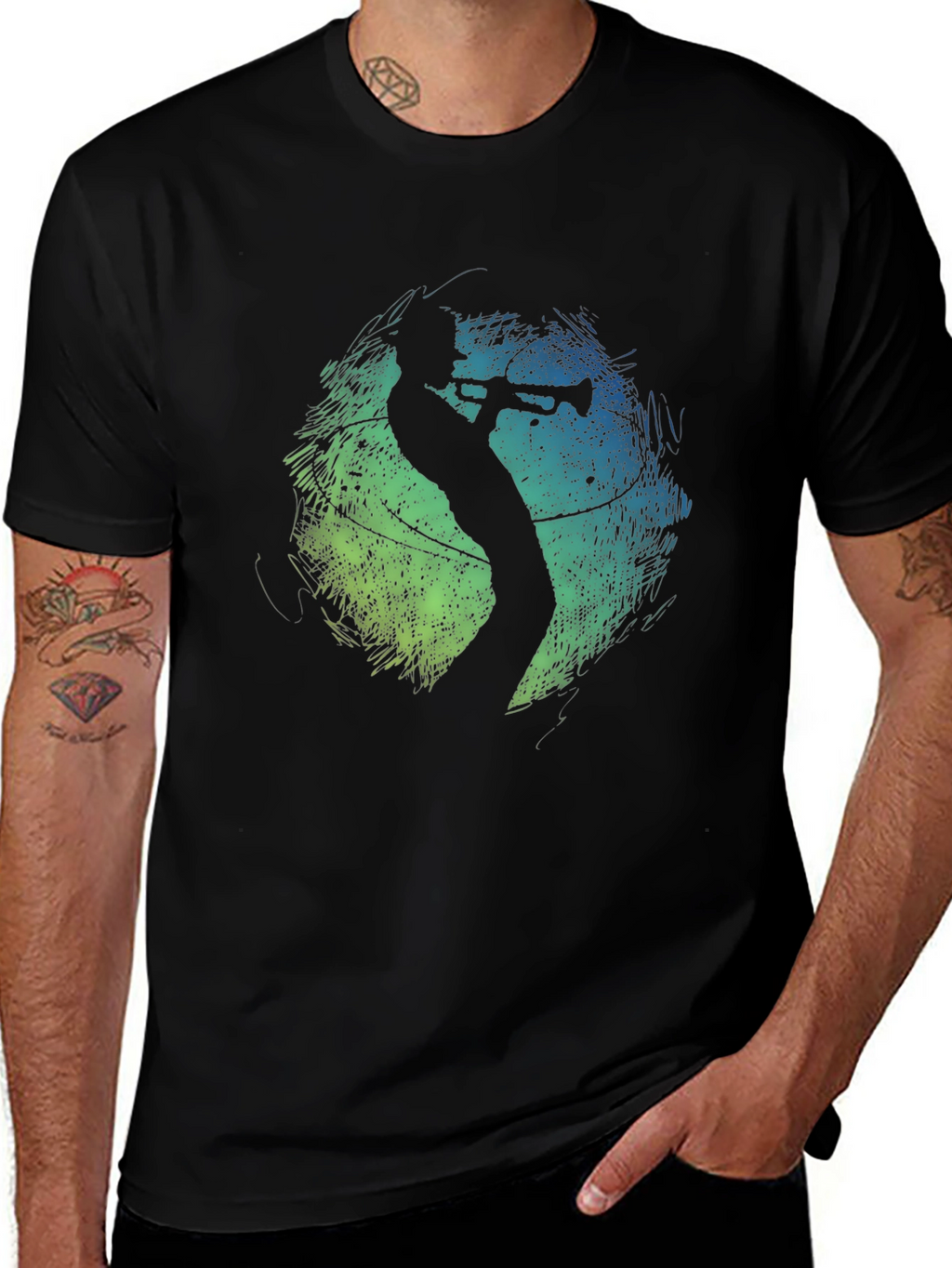 Jazz Trumpet Player T-Shirt - Cool Musical Design