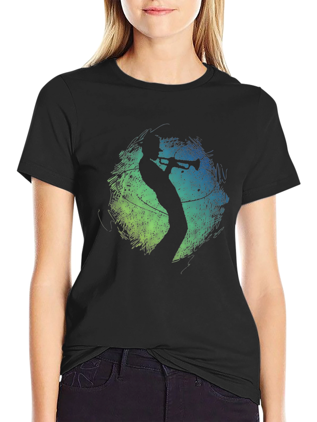 Jazz Trumpet Player T-Shirt - Cool Musical Design