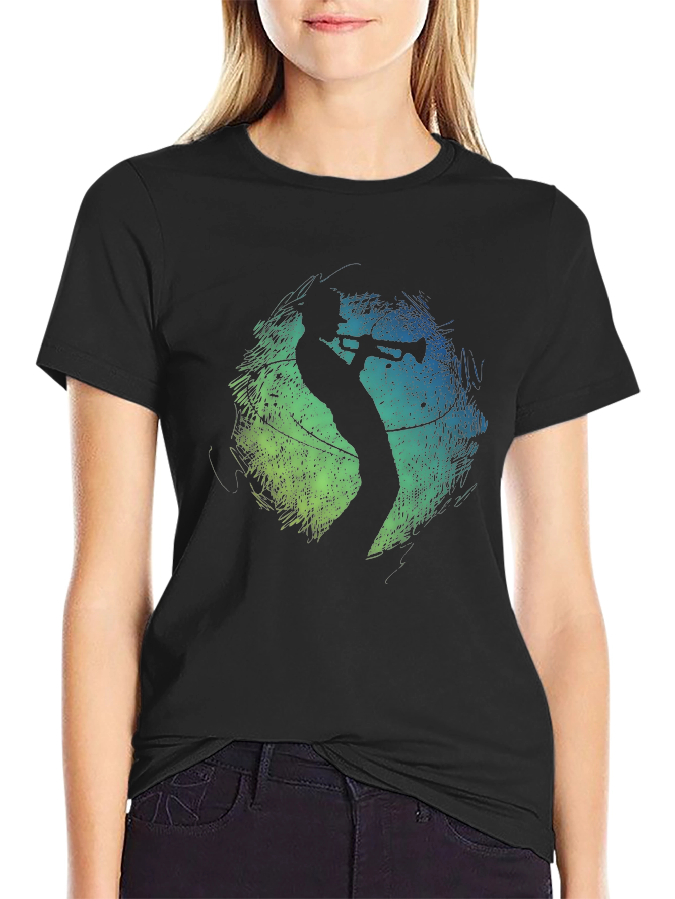 Jazz Trumpet Player T-Shirt - Cool Musical Design