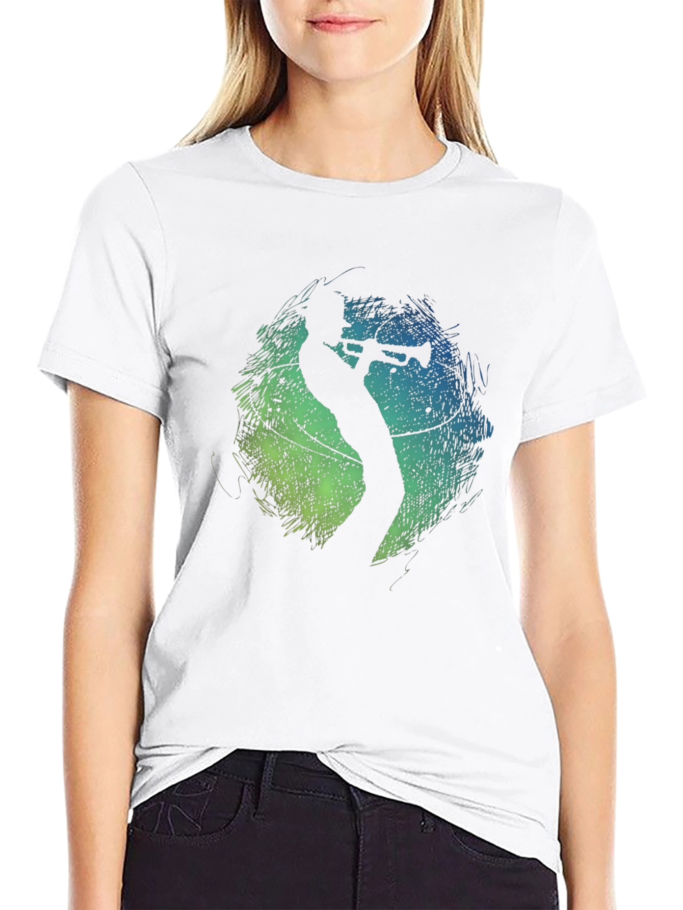Jazz Trumpet Player T-Shirt - Cool Musical Design