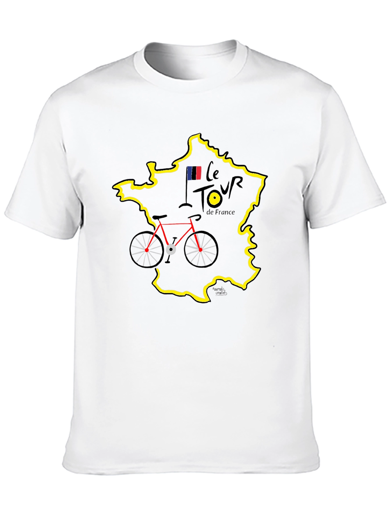 Le Tour de France T-Shirt - Black