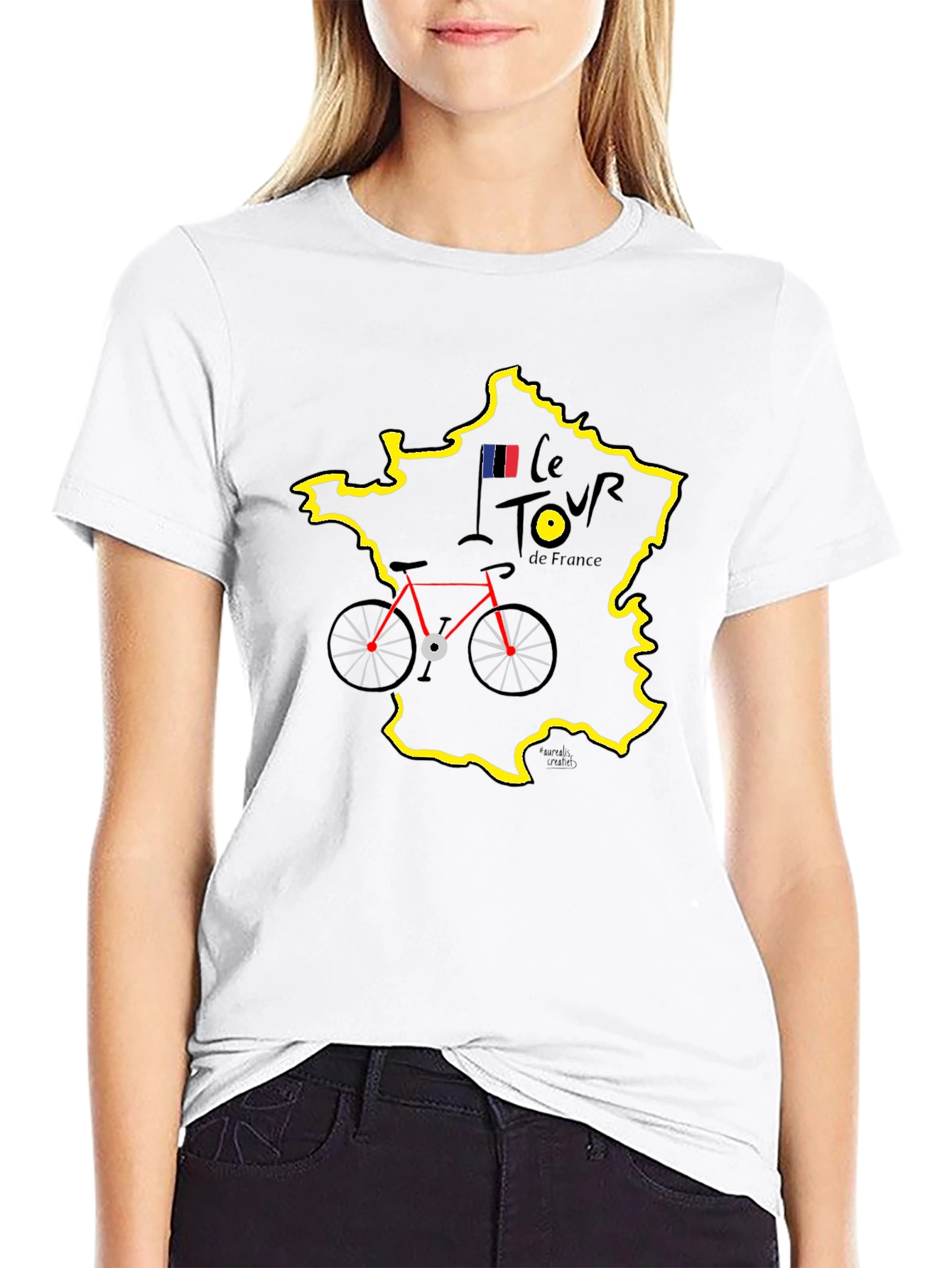 Le Tour de France T-Shirt - Black