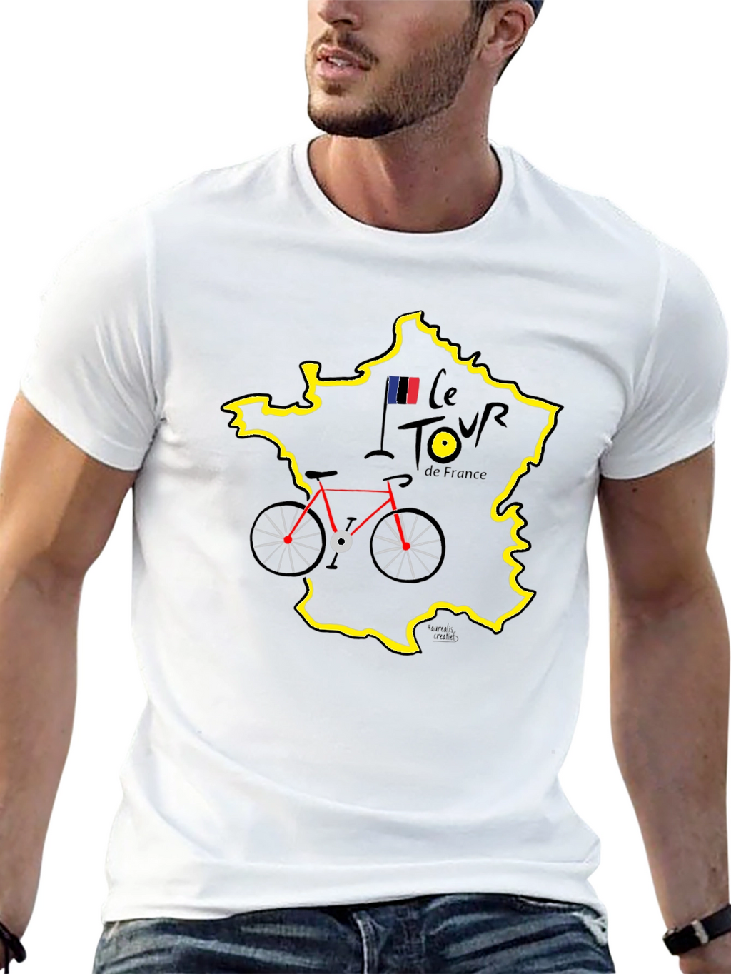 Le Tour de France T-Shirt - Black