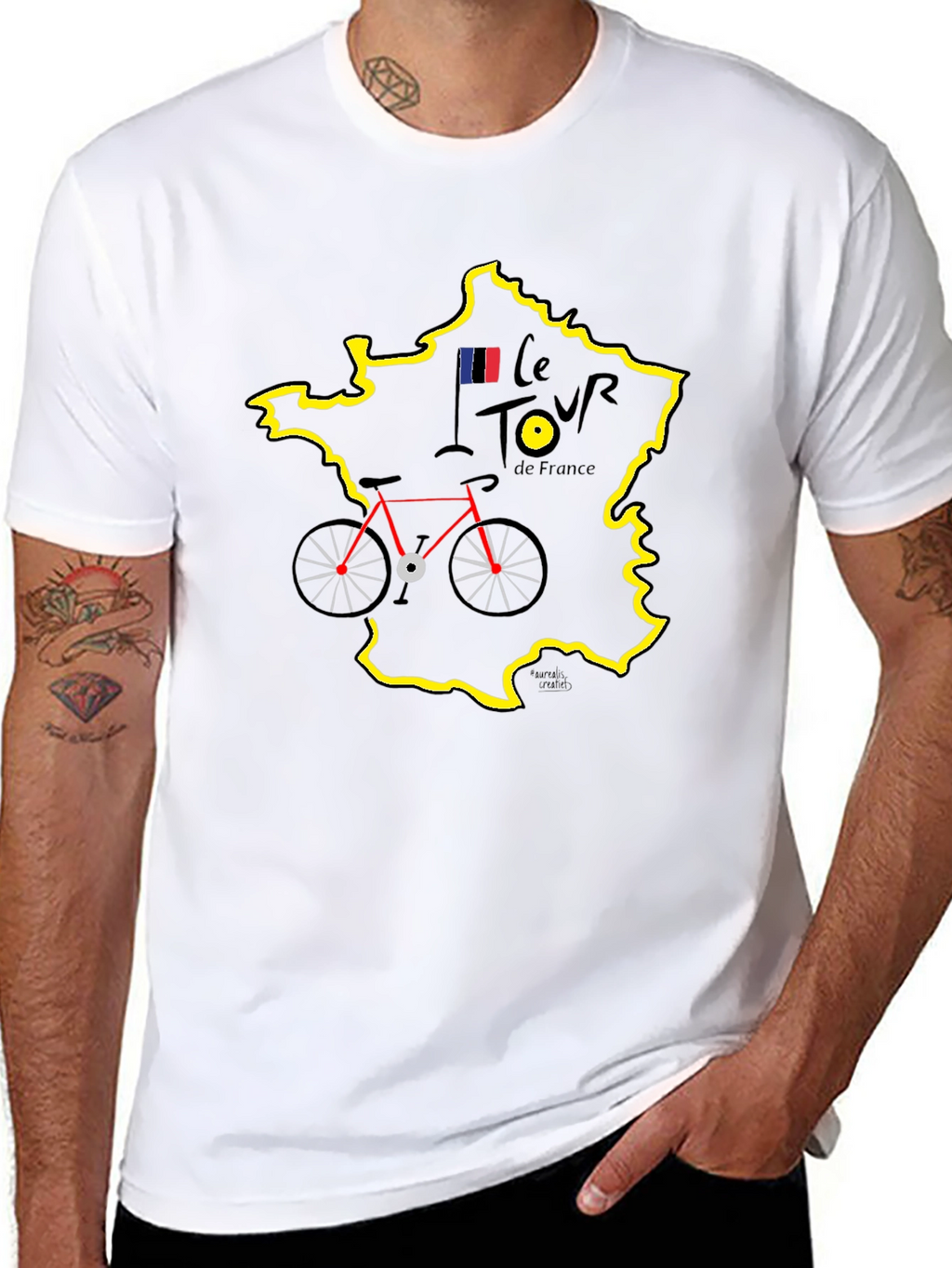 Le Tour de France T-Shirt - Black