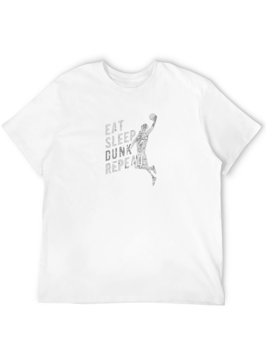 Eat Sleep Dunk Repeat Black Graphic T-Shirt