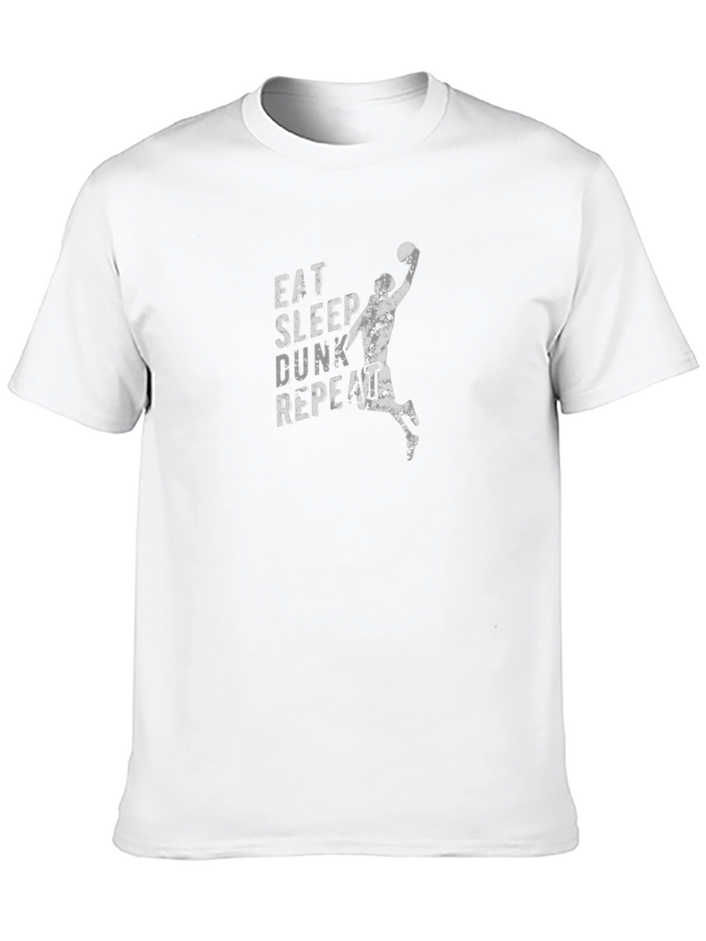 Eat Sleep Dunk Repeat Black Graphic T-Shirt