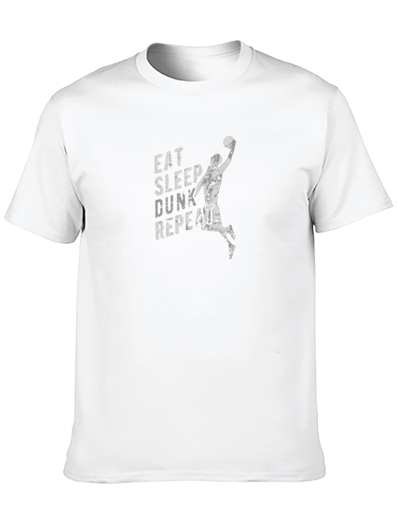 Eat Sleep Dunk Repeat Black Graphic T-Shirt