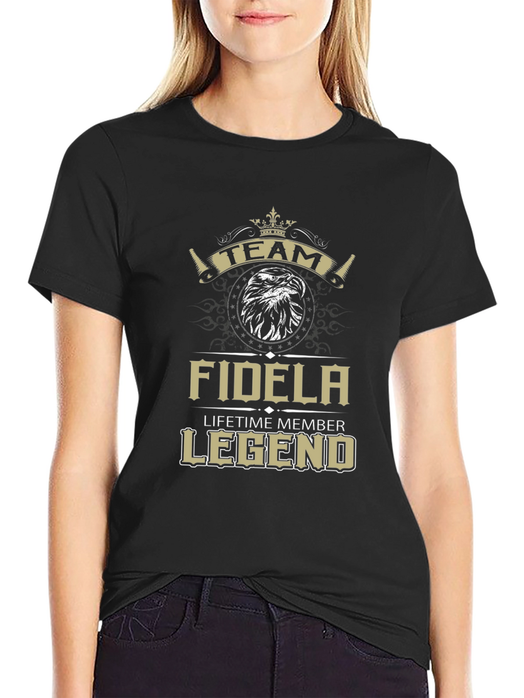 Fidela Team Legend Black T-Shirt