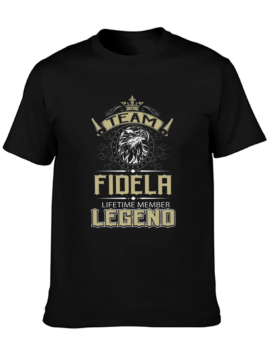 Fidela Team Legend Black T-Shirt