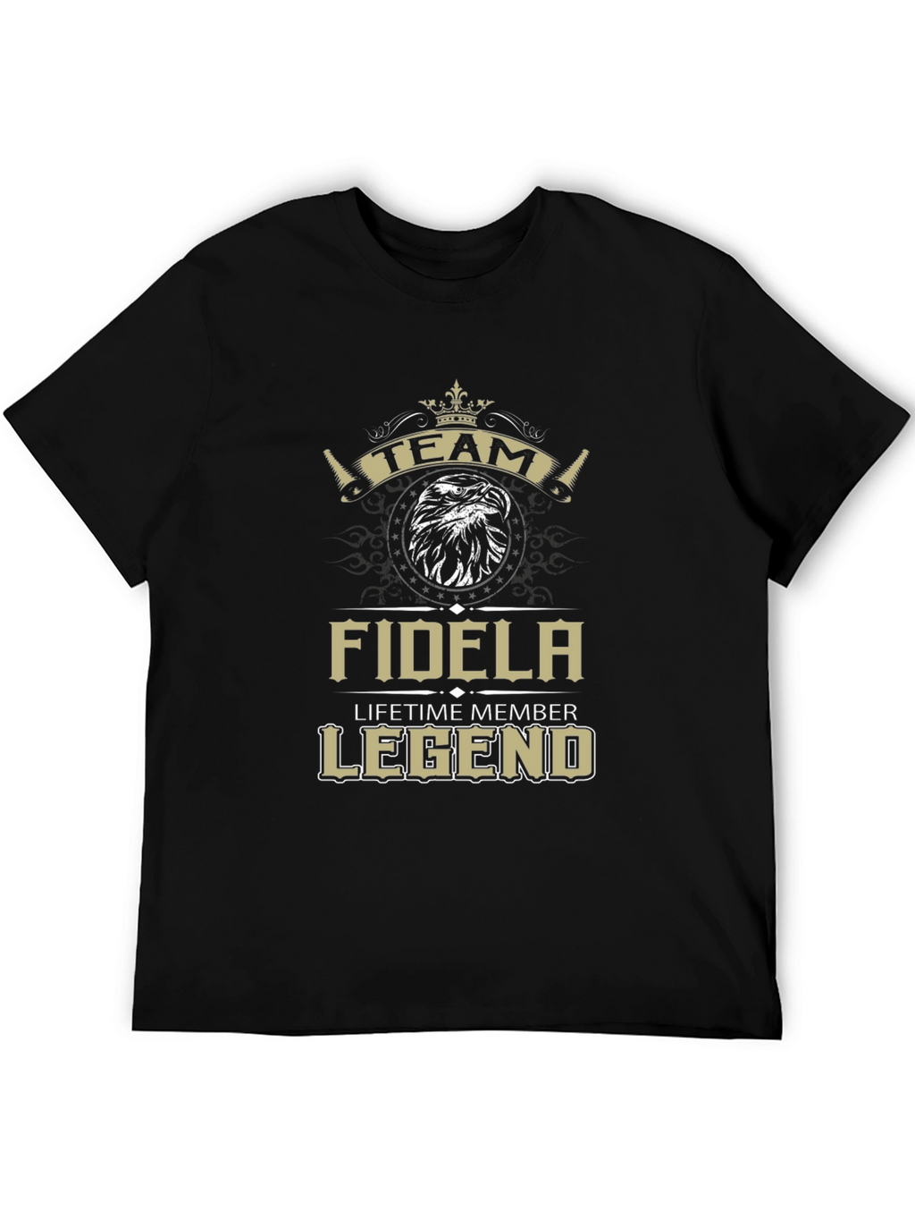 Fidela Team Legend Black T-Shirt