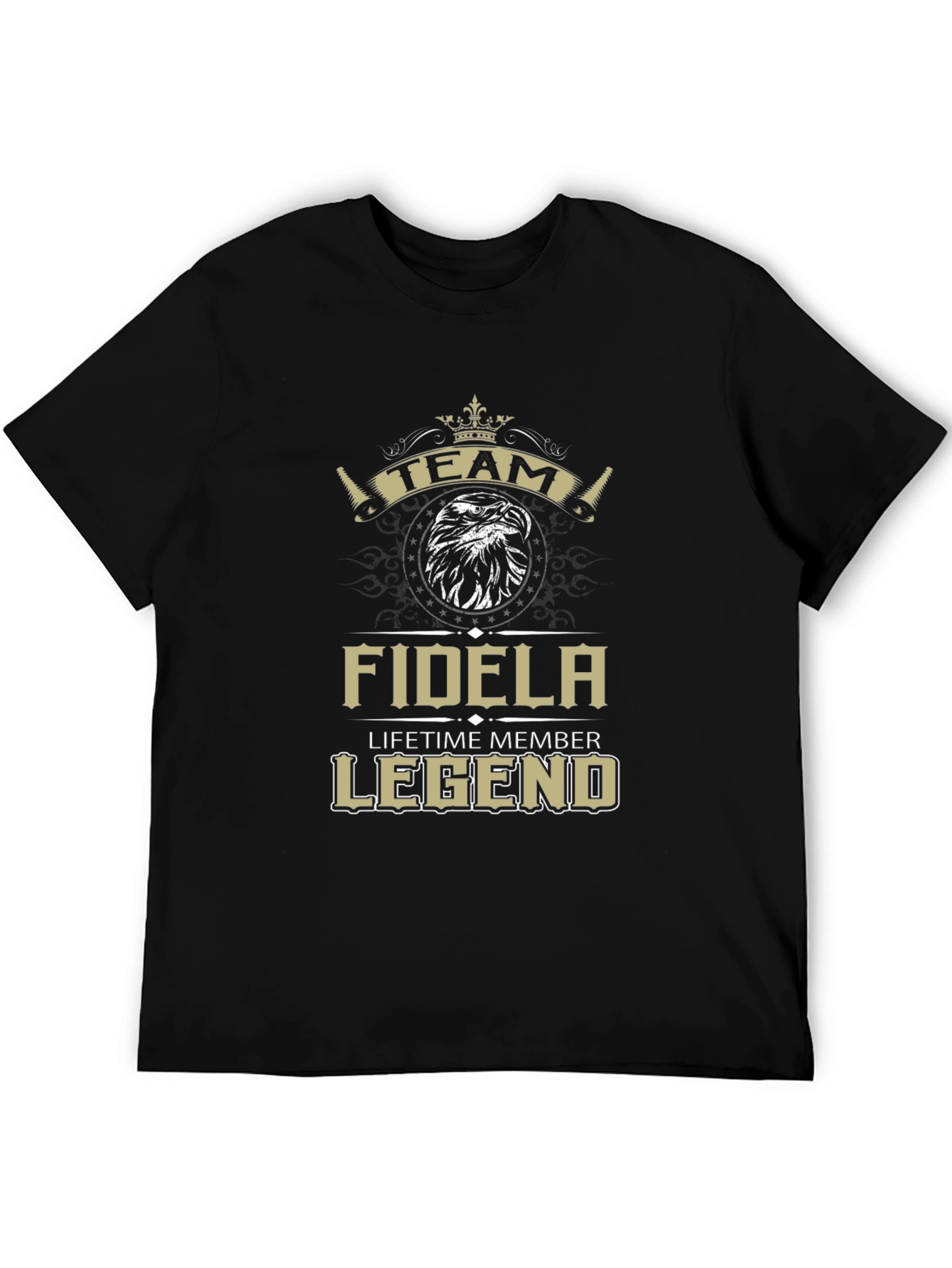 Fidela Team Legend Black T-Shirt