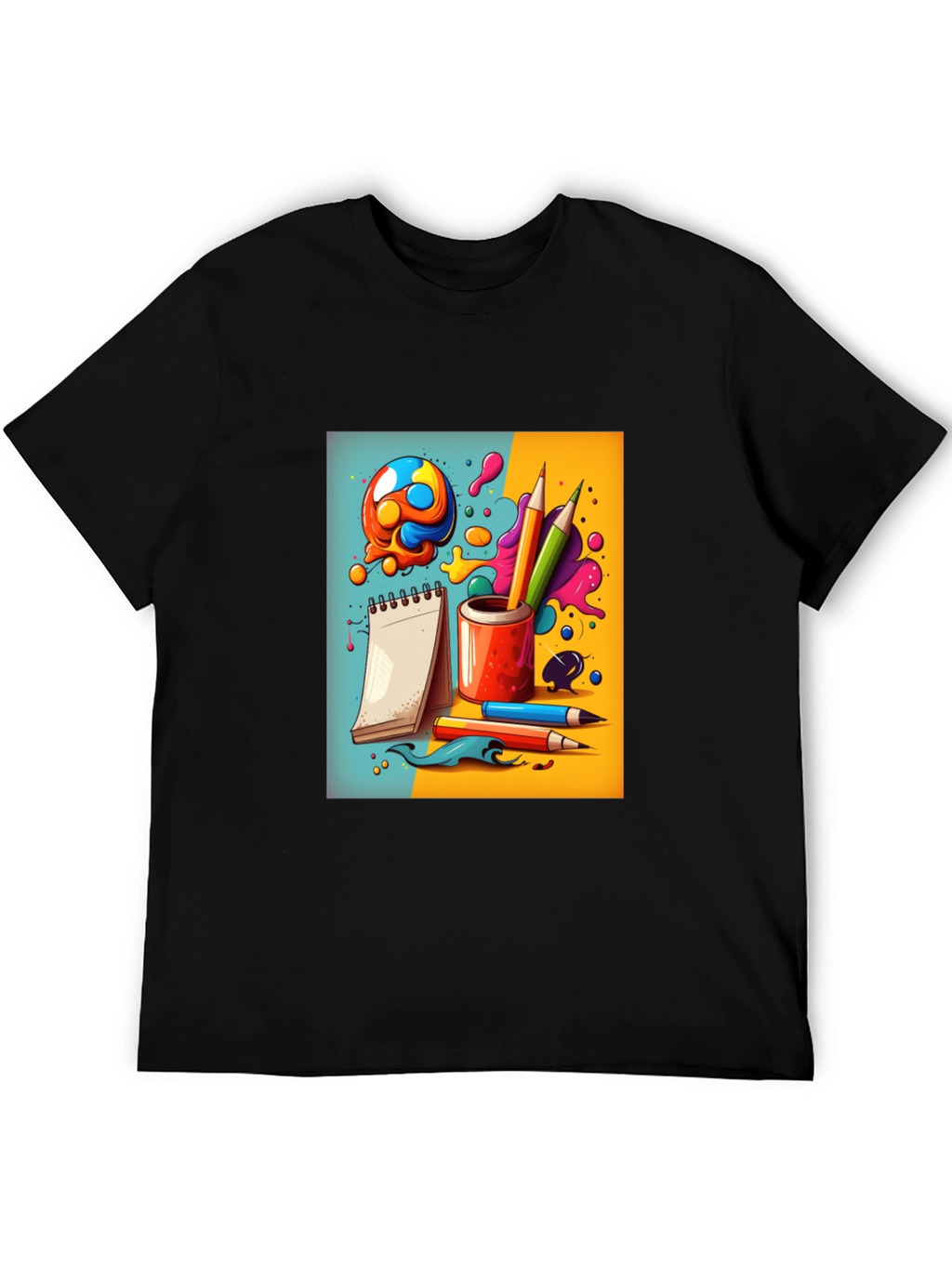 Creative Doodles Graphic T-Shirt - Artists Dream