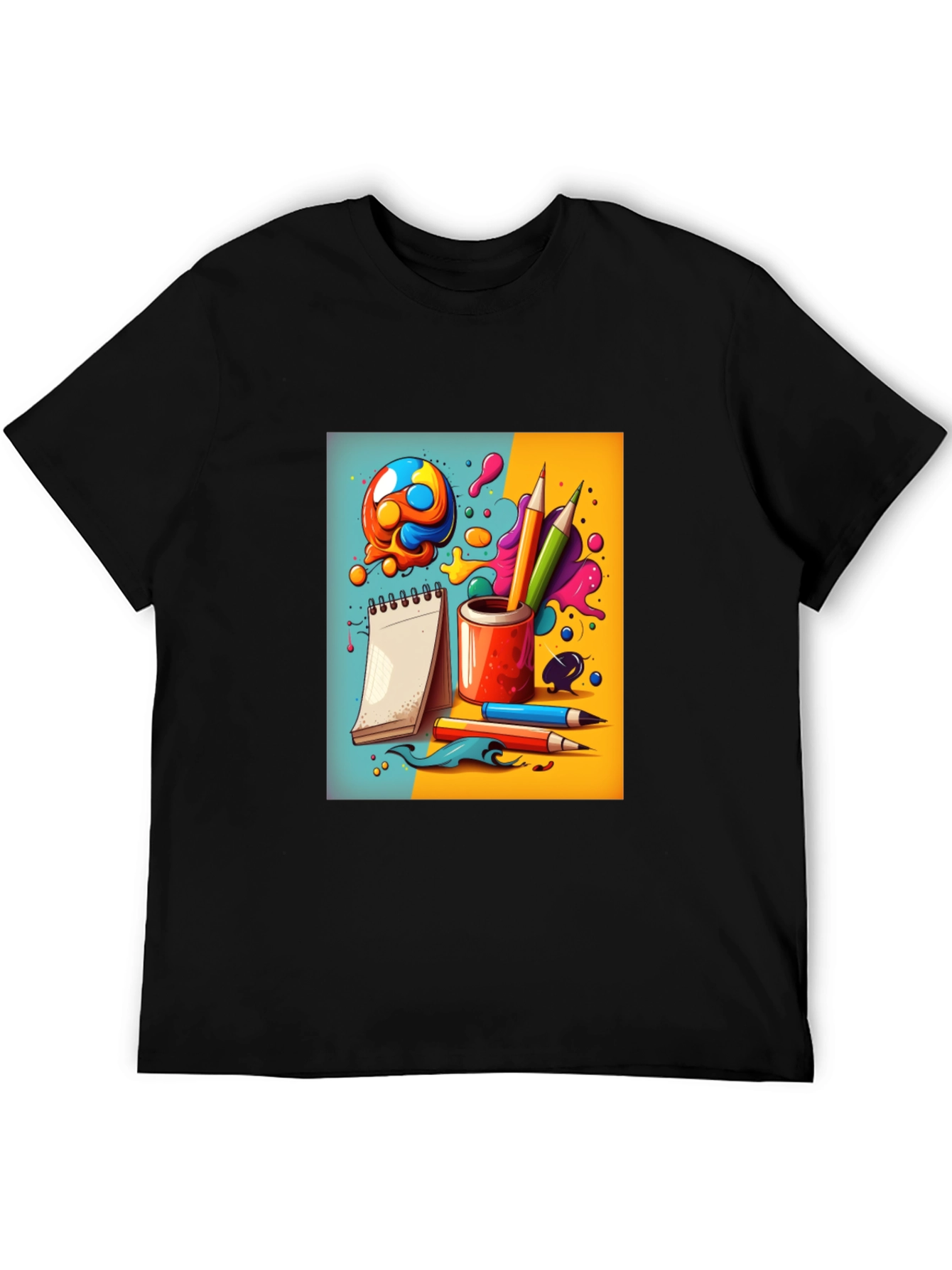 Creative Doodles Graphic T-Shirt - Artists Dream