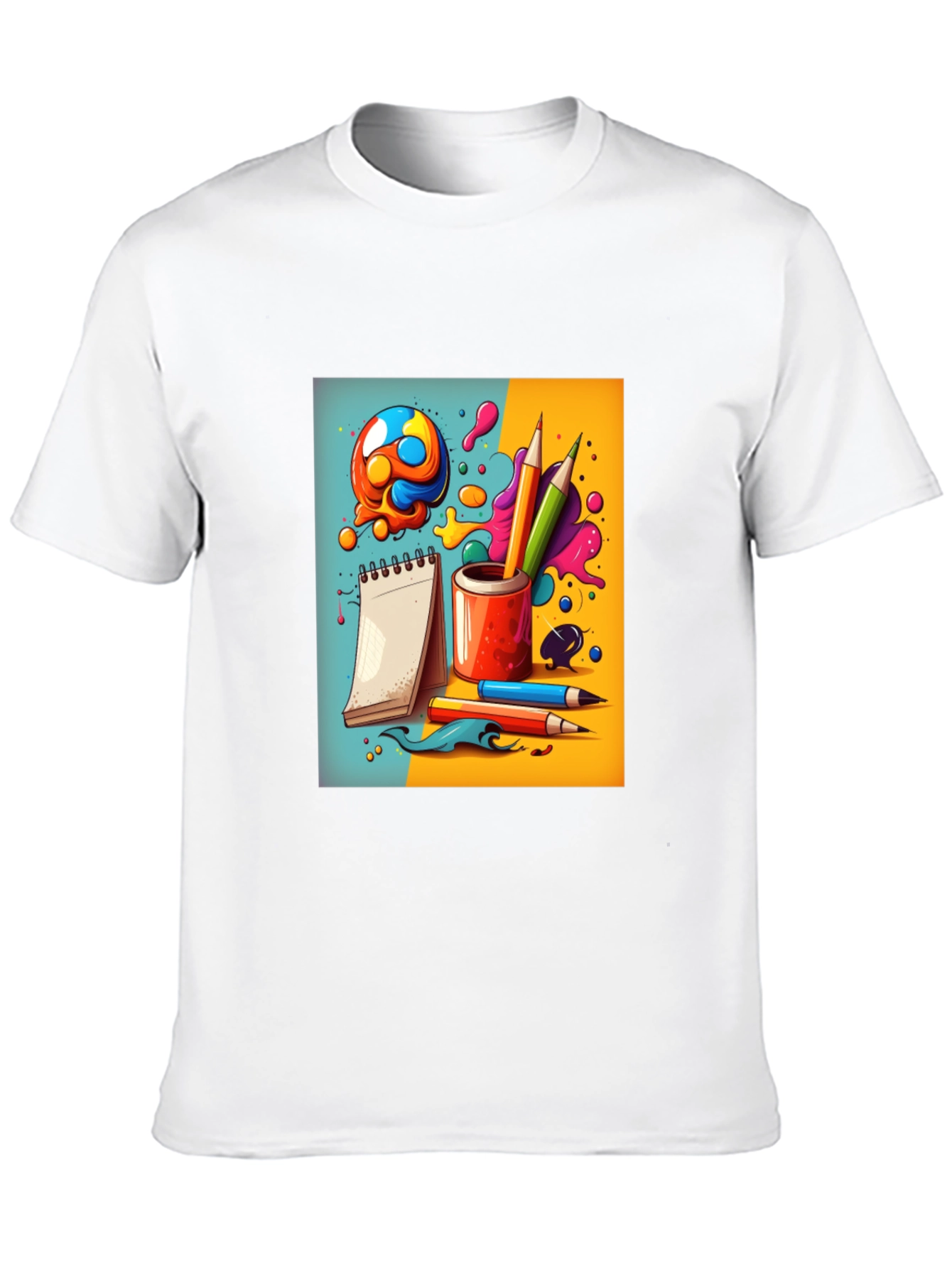 Creative Doodles Graphic T-Shirt - Artists Dream