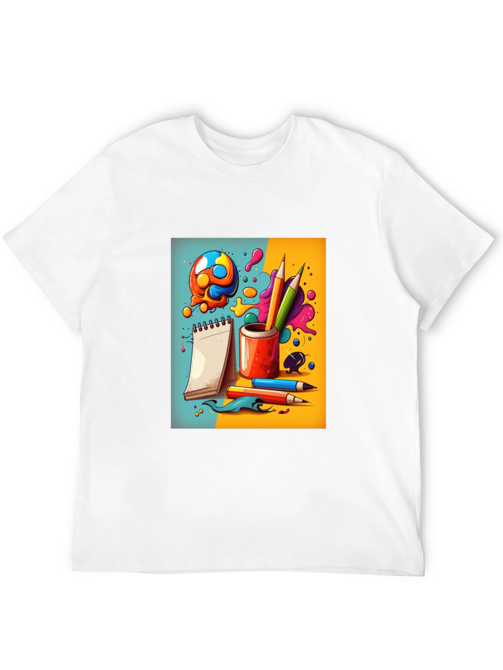 Creative Doodles Graphic T-Shirt - Artists Dream