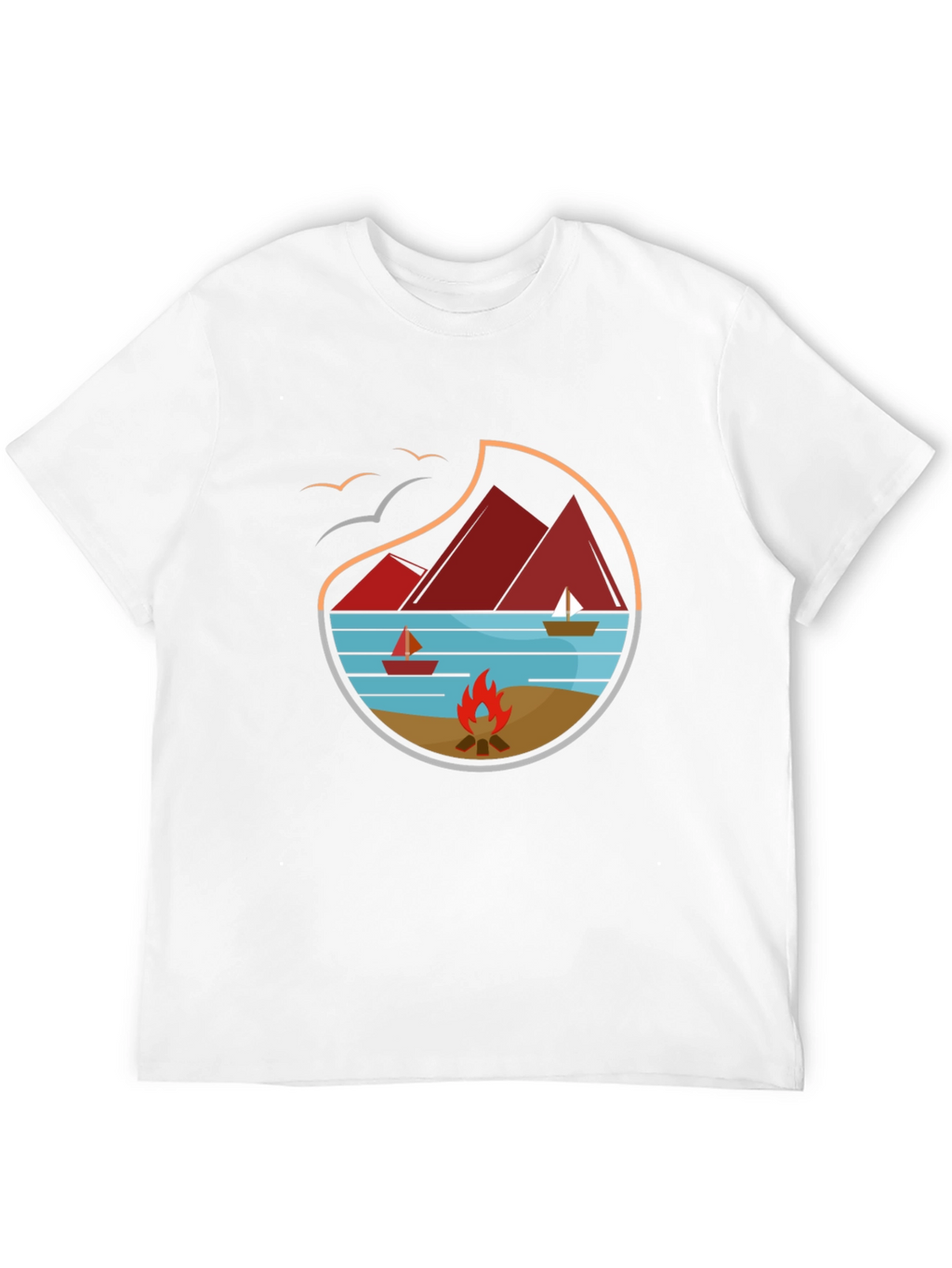 Camping Adventure Graphic Tee - Nature Lovers T-Shirt