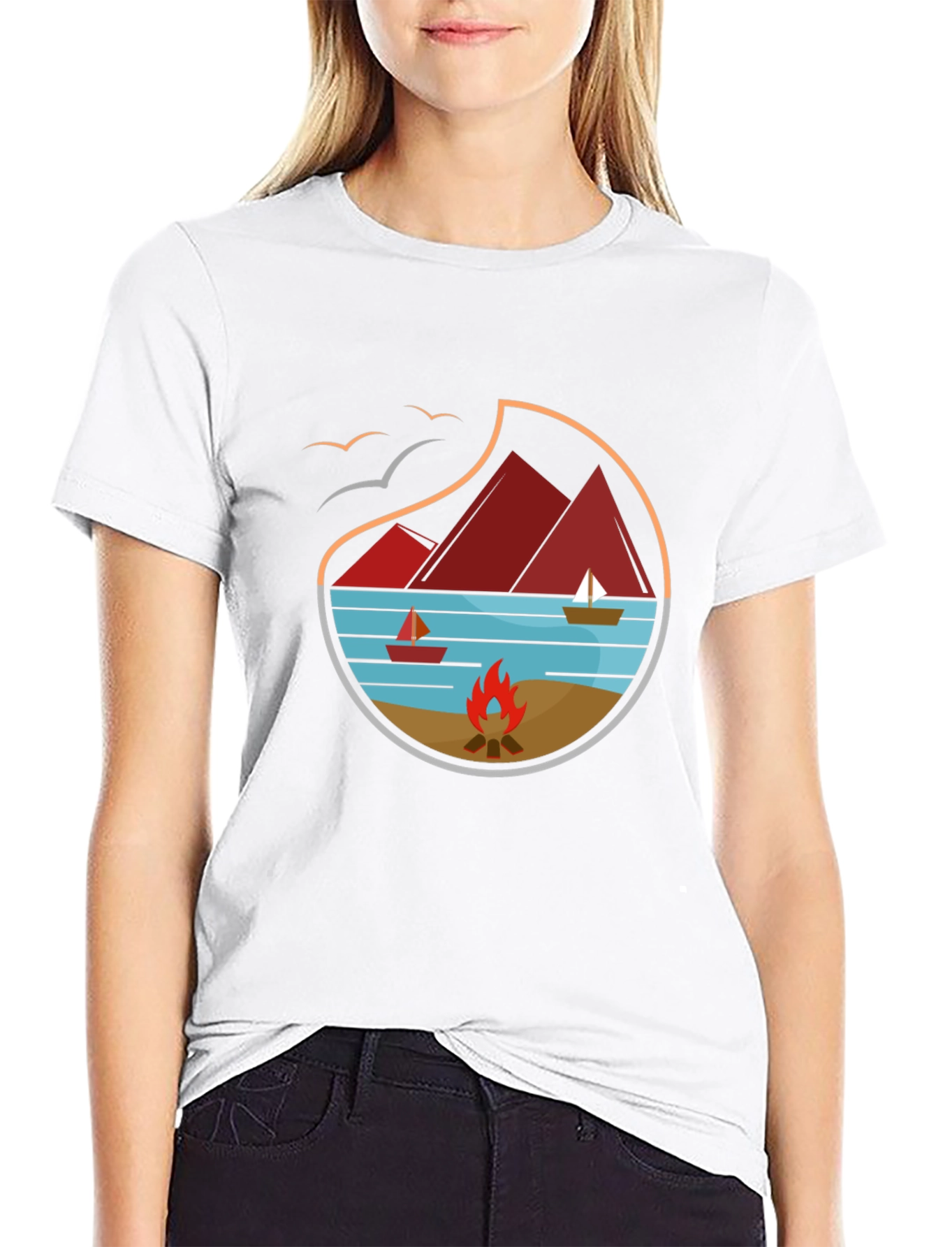Camping Adventure Graphic Tee - Nature Lovers T-Shirt