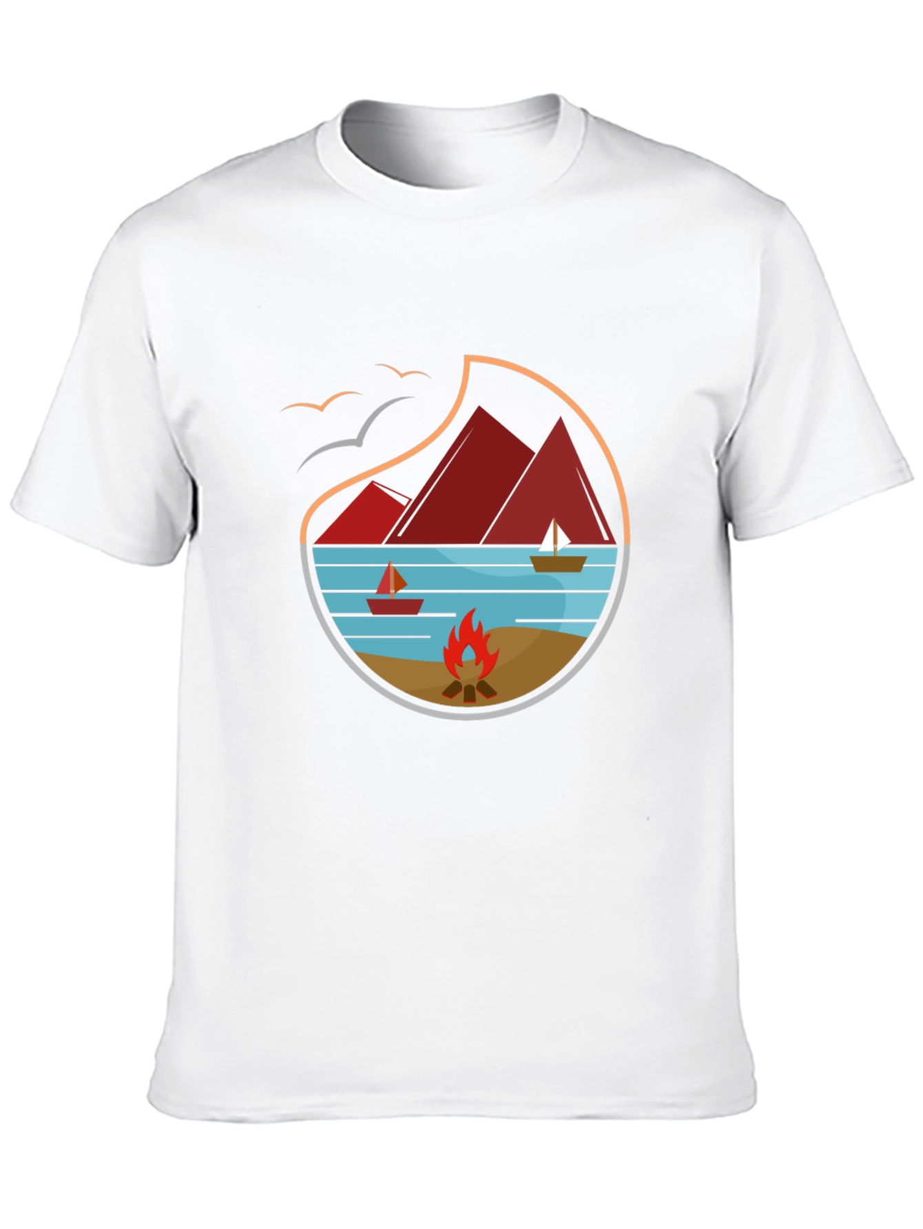 Camping Adventure Graphic Tee - Nature Lovers T-Shirt