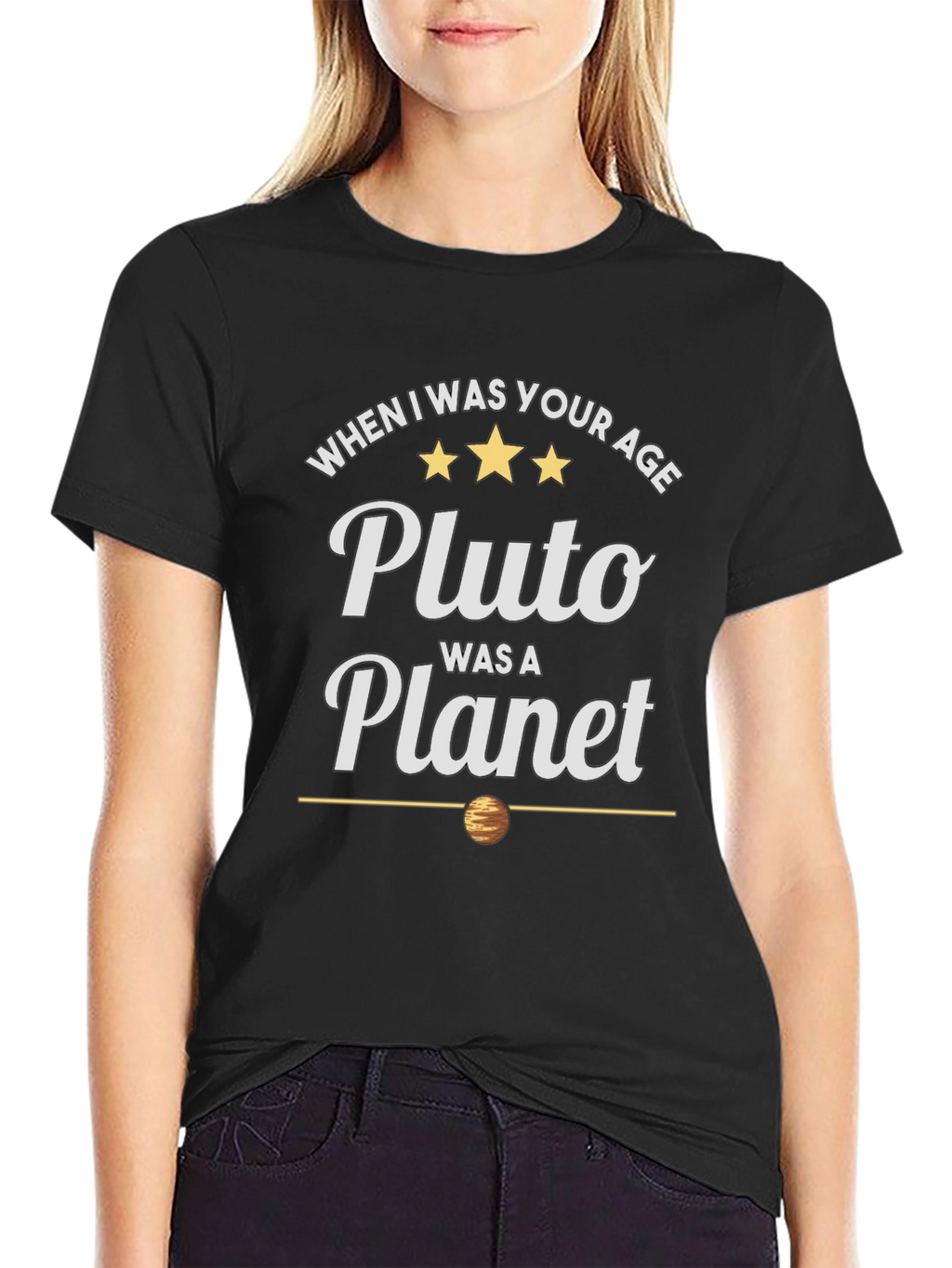 Pluto Was a Planet T-Shirt - Nostalgic Space Tee