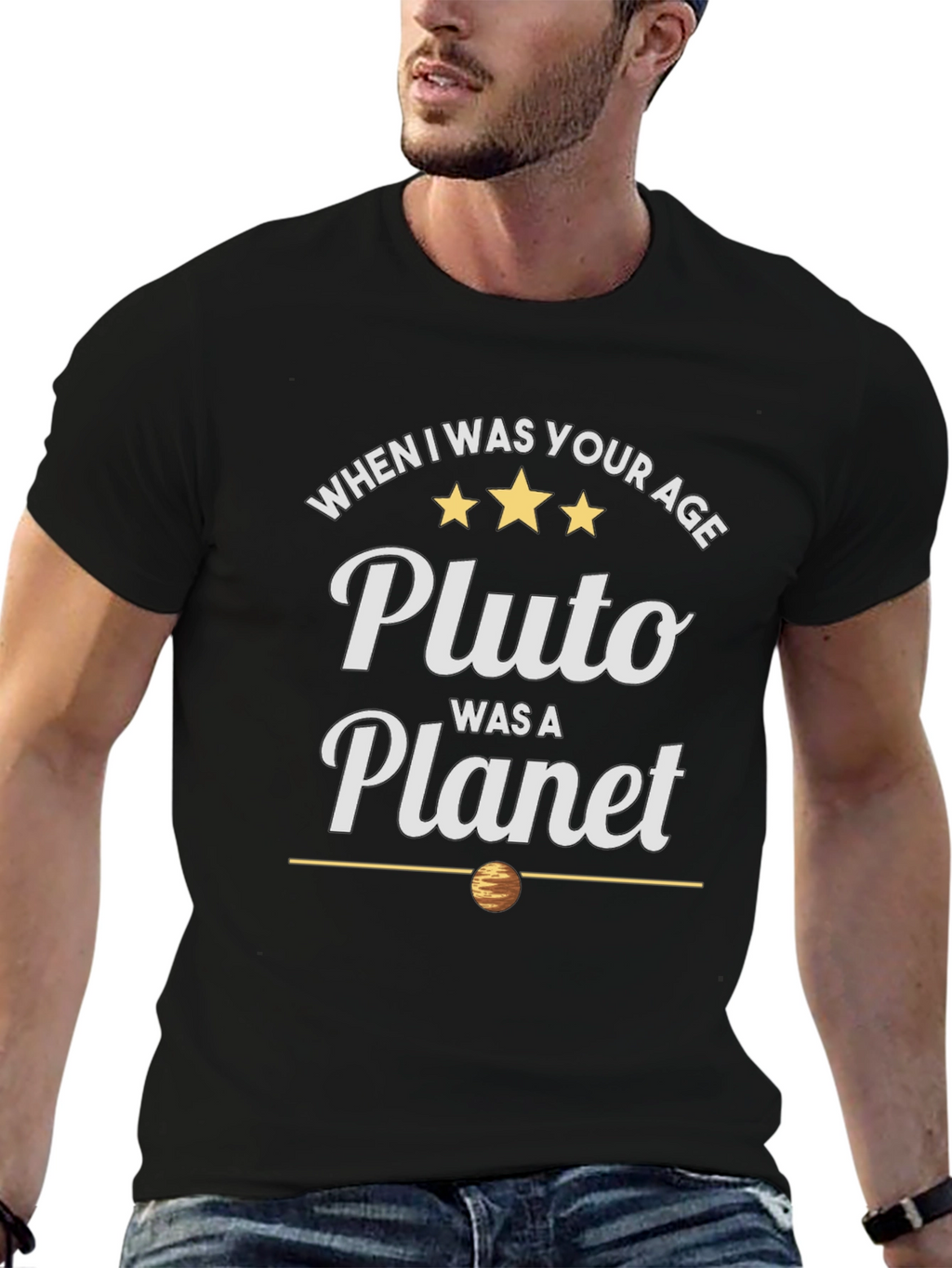 Pluto Was a Planet T-Shirt - Nostalgic Space Tee