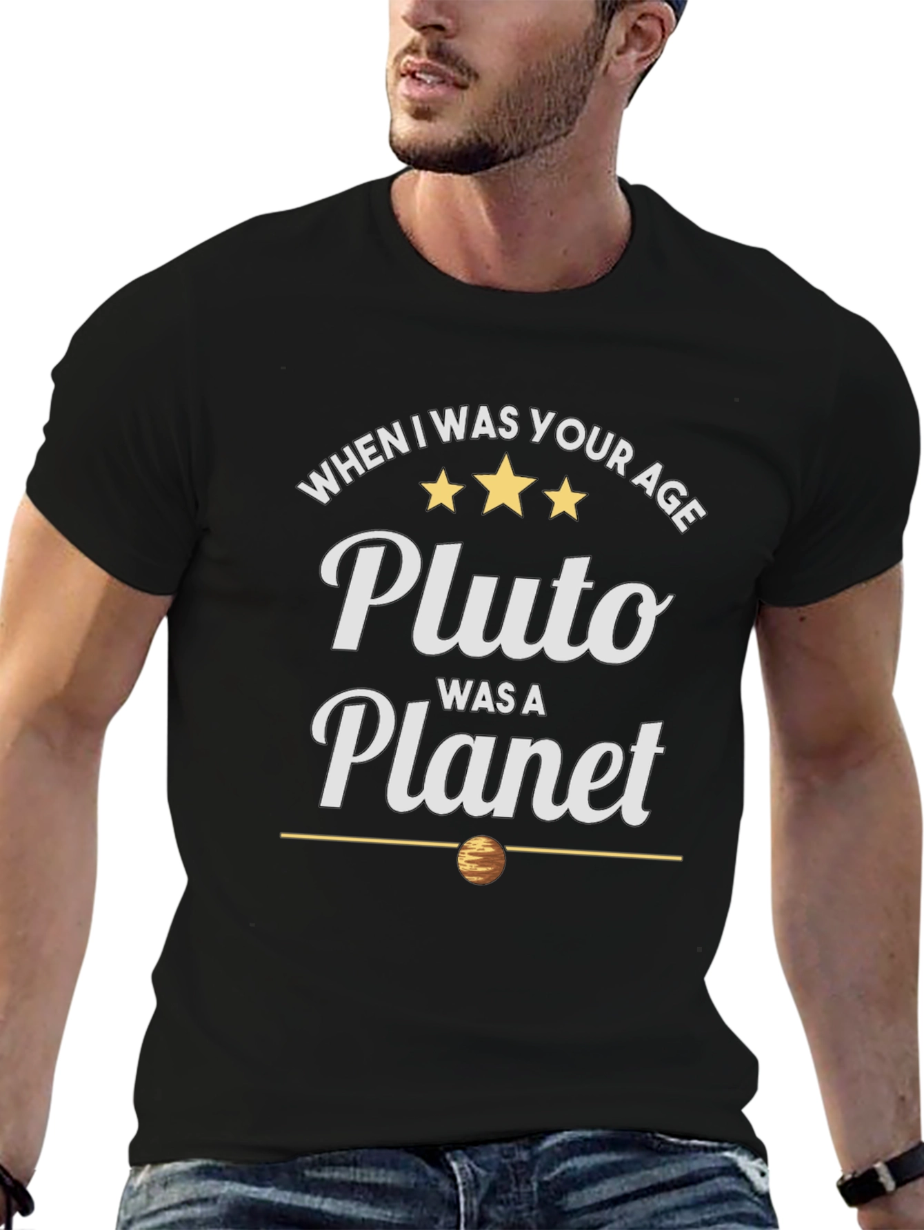 Pluto Was a Planet T-Shirt - Nostalgic Space Tee