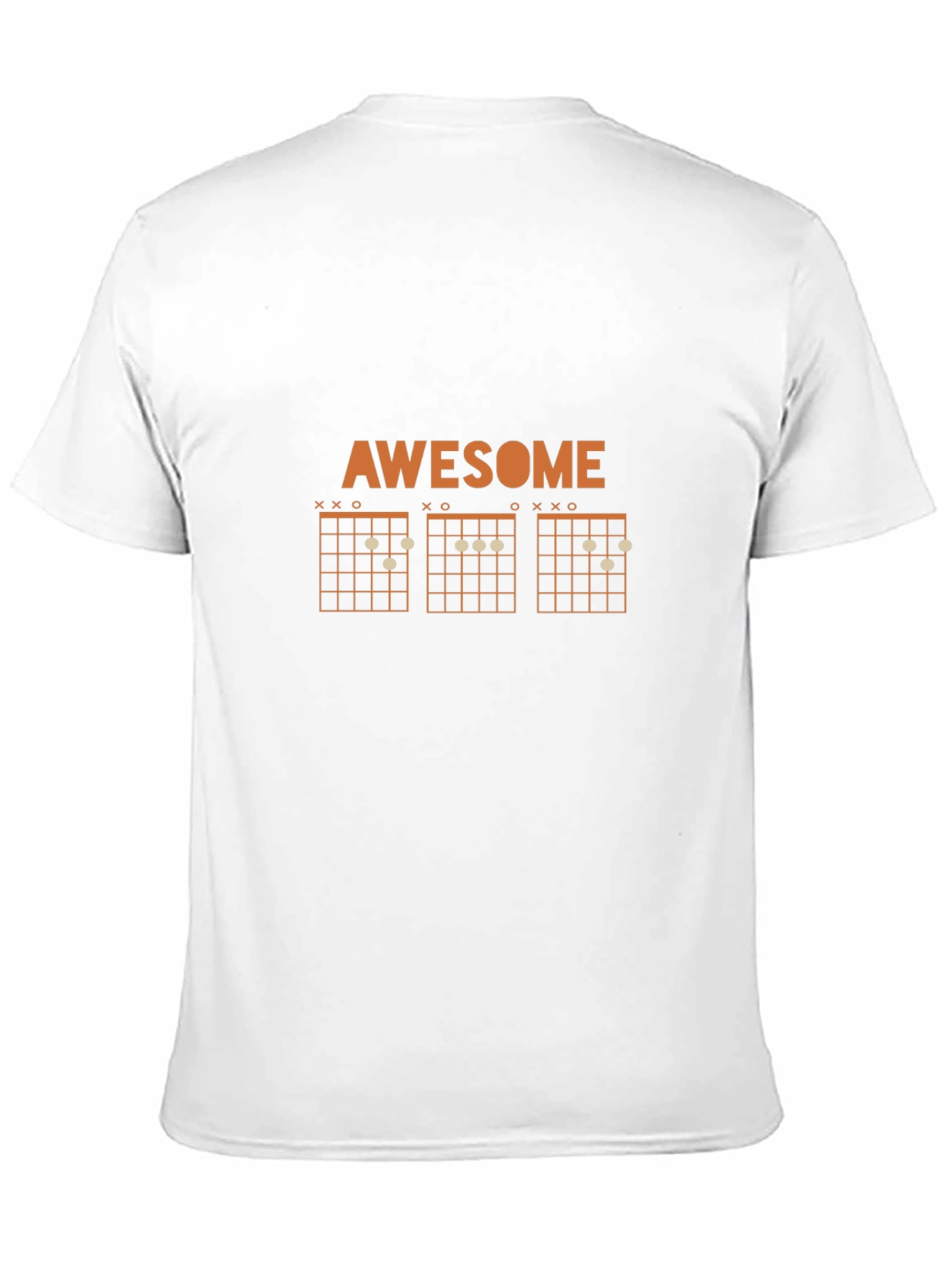 Awesome Guitar Chords Graphic T-Shirt
