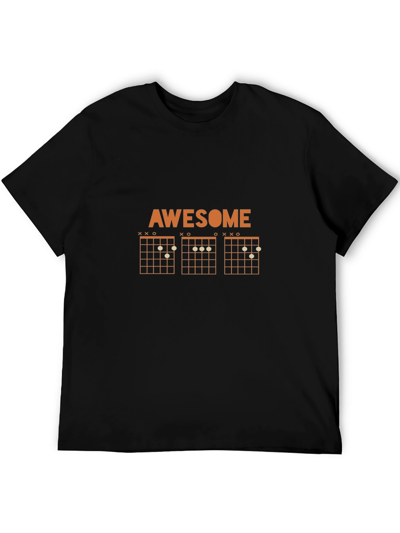 Awesome Guitar Chords Graphic T-Shirt